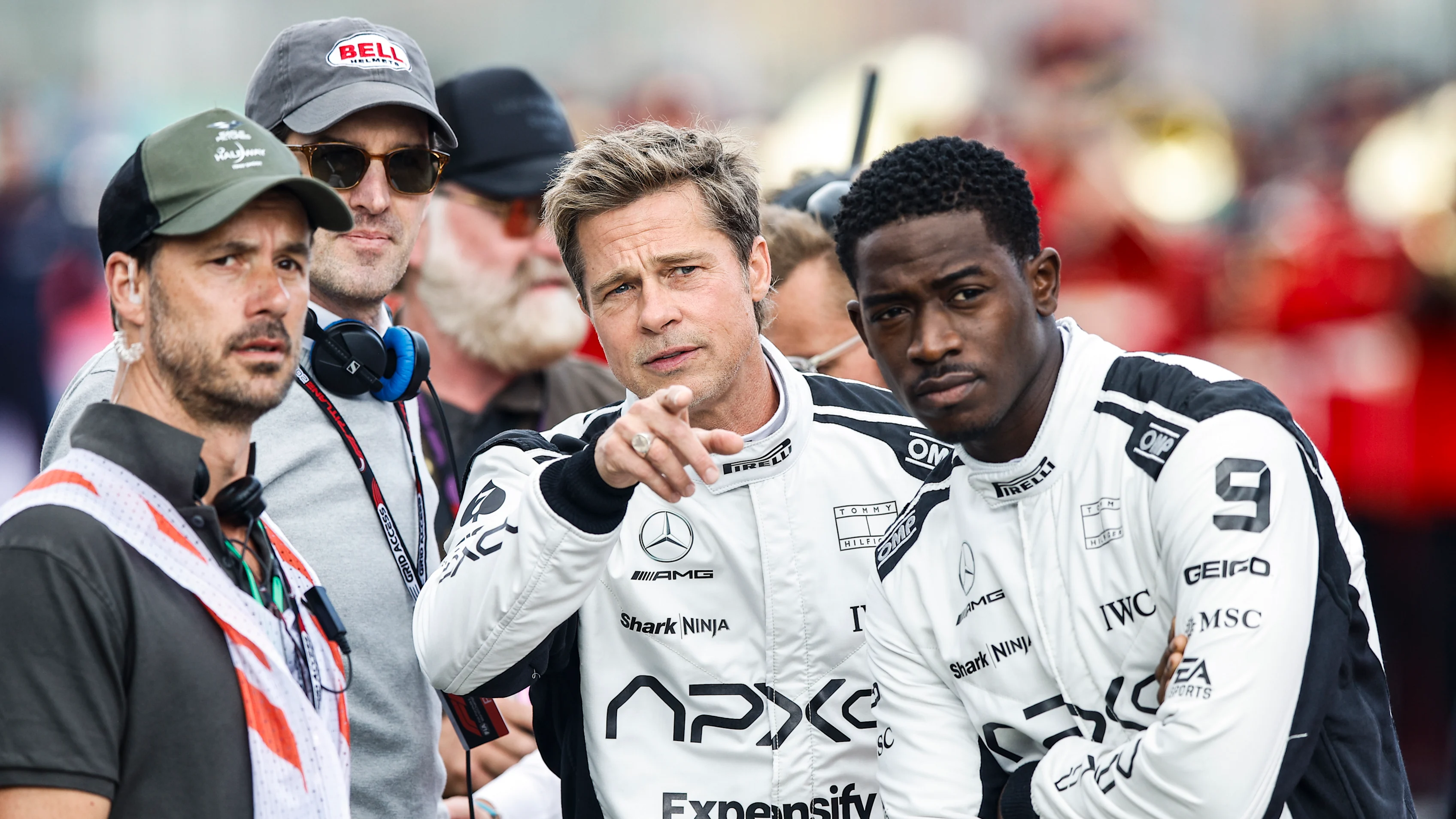 Josef Kosinski, film director of the F1 movie by Apple Studios and Bruckheimer Films, Brad Pitt,