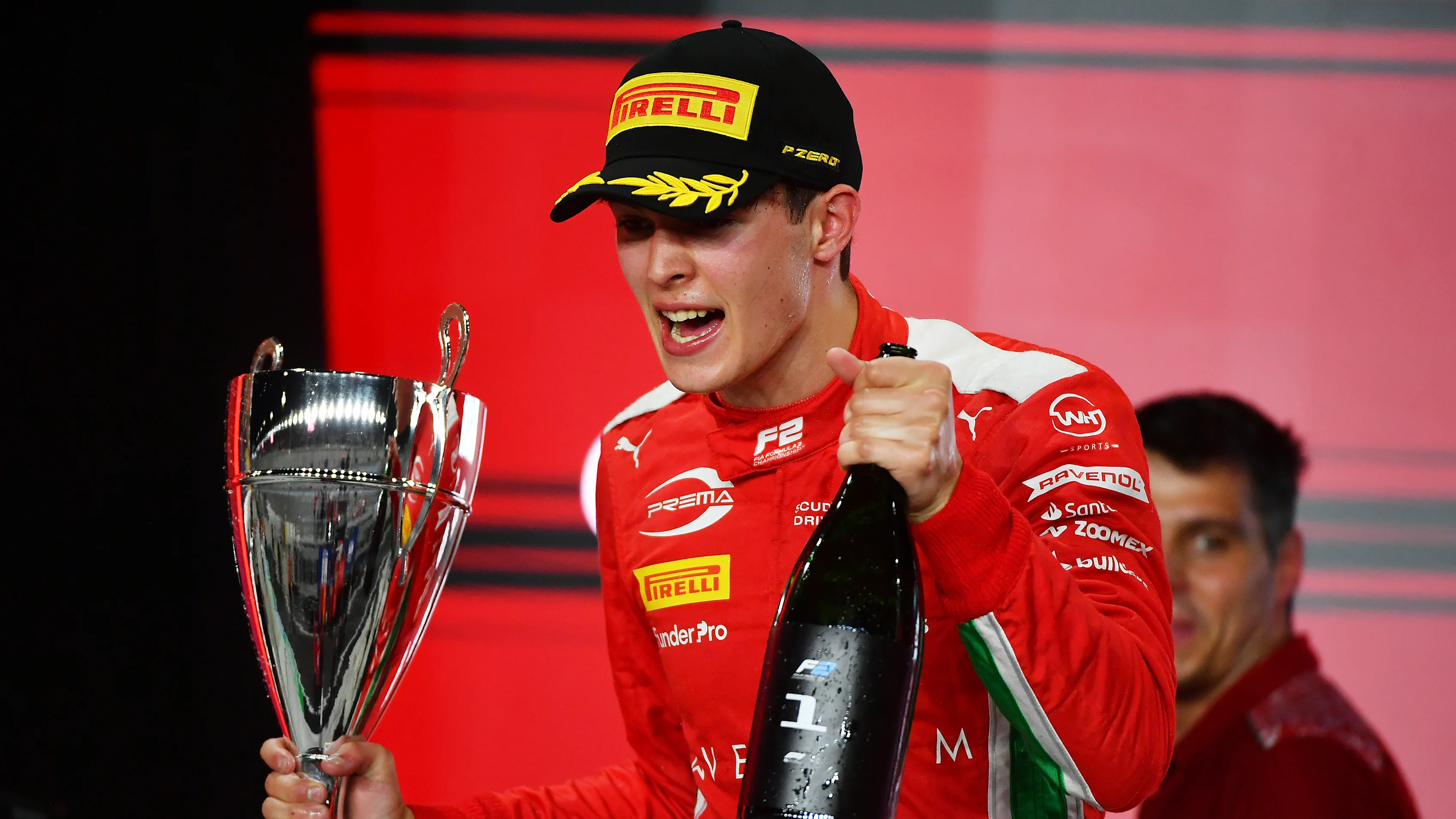 LUSAIL CITY, QATAR - NOVEMBER 30: Race winner Oliver Bearman of Great Britain and PREMA Racing (3)