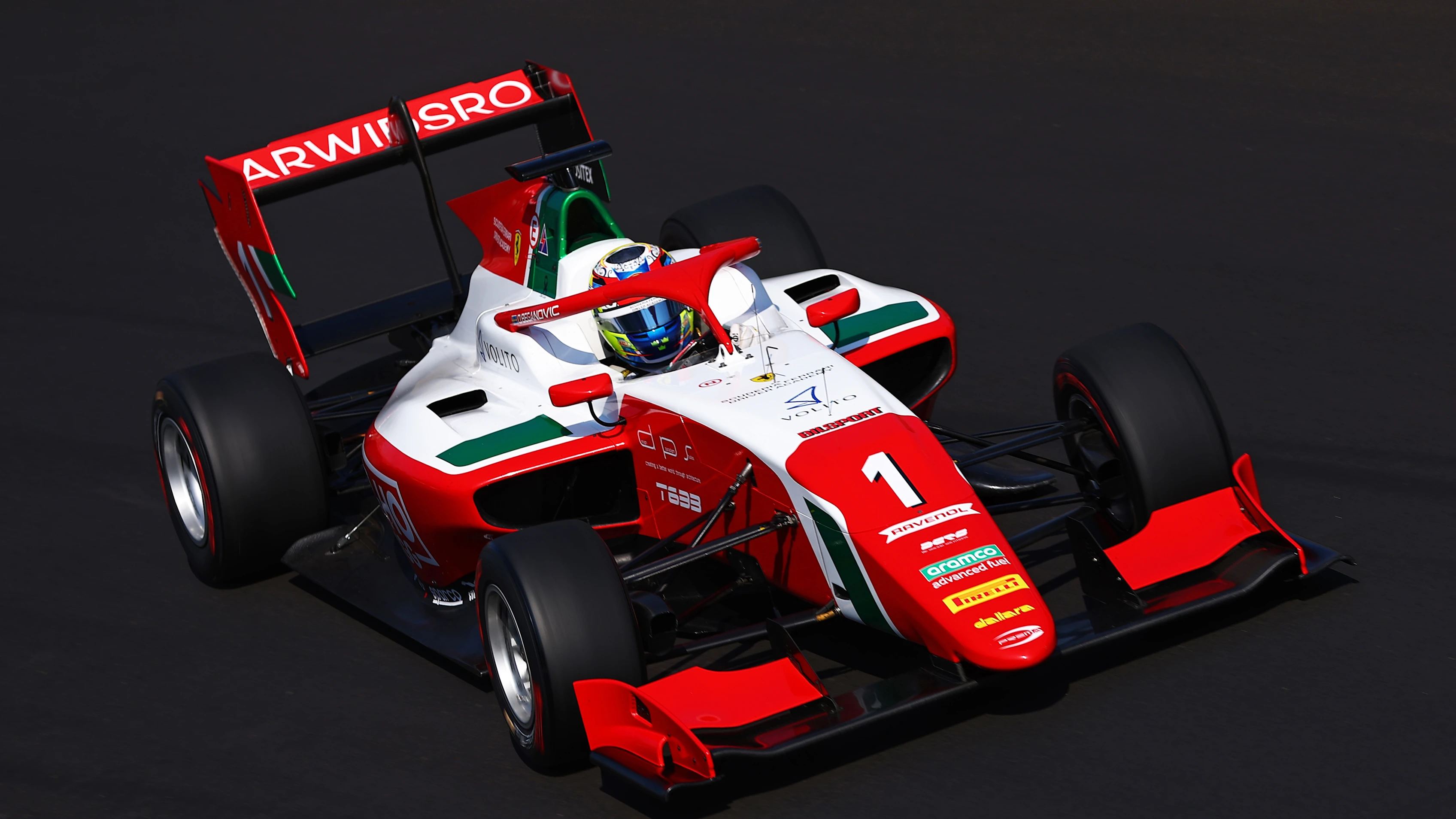 MONZA, ITALY - AUGUST 30: Dino Beganovic of Sweden and PREMA Racing (1) on track during qualifying