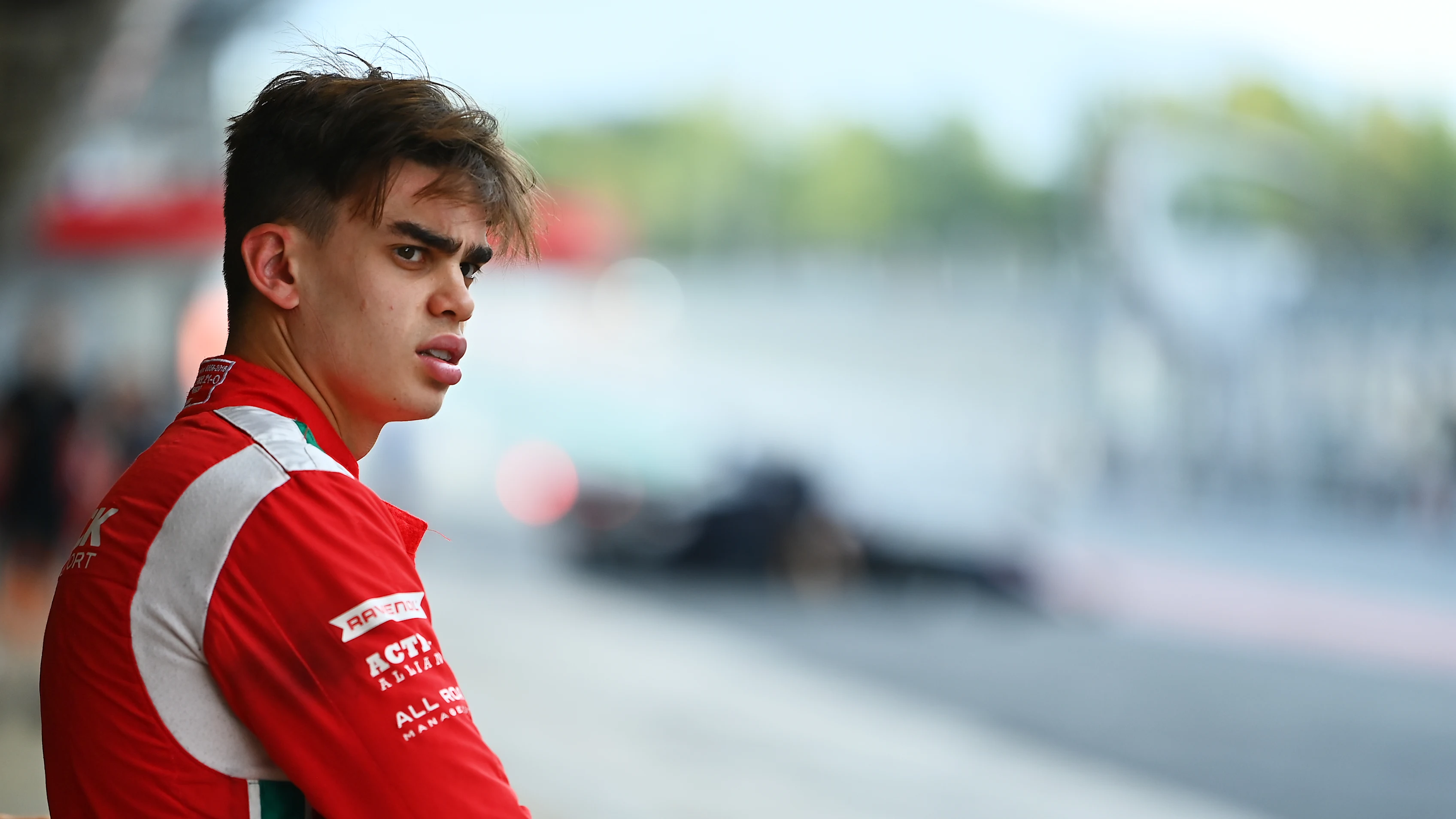 BARCELONA, SPAIN - OCTOBER 15: James Wharton of Australia and ART Grand Prix (23) prepares to drive