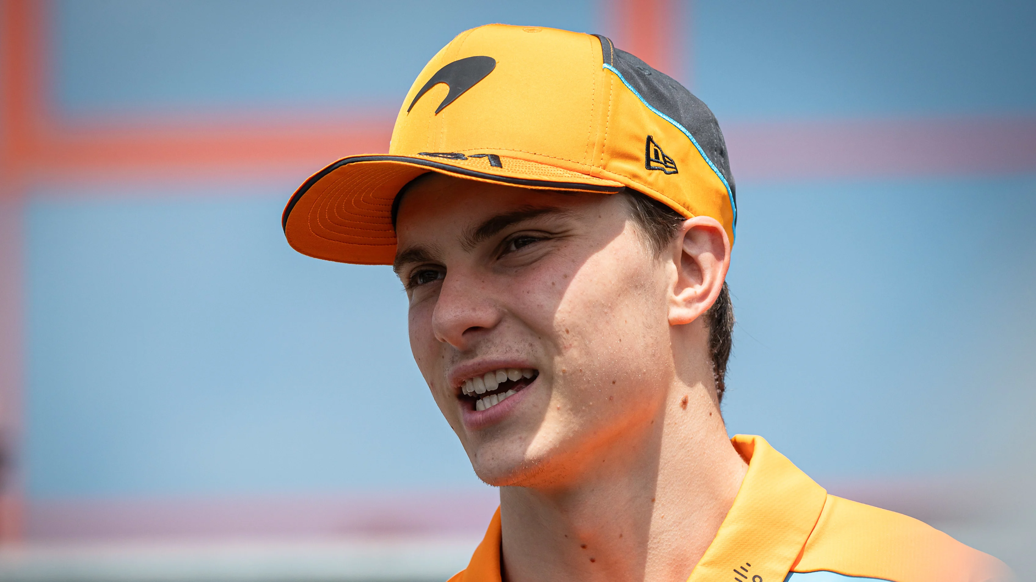 IMOLA, ITALY - 2024/05/19: McLaren Formula 1 Team's Australian driver Oscar Piastri looks on during