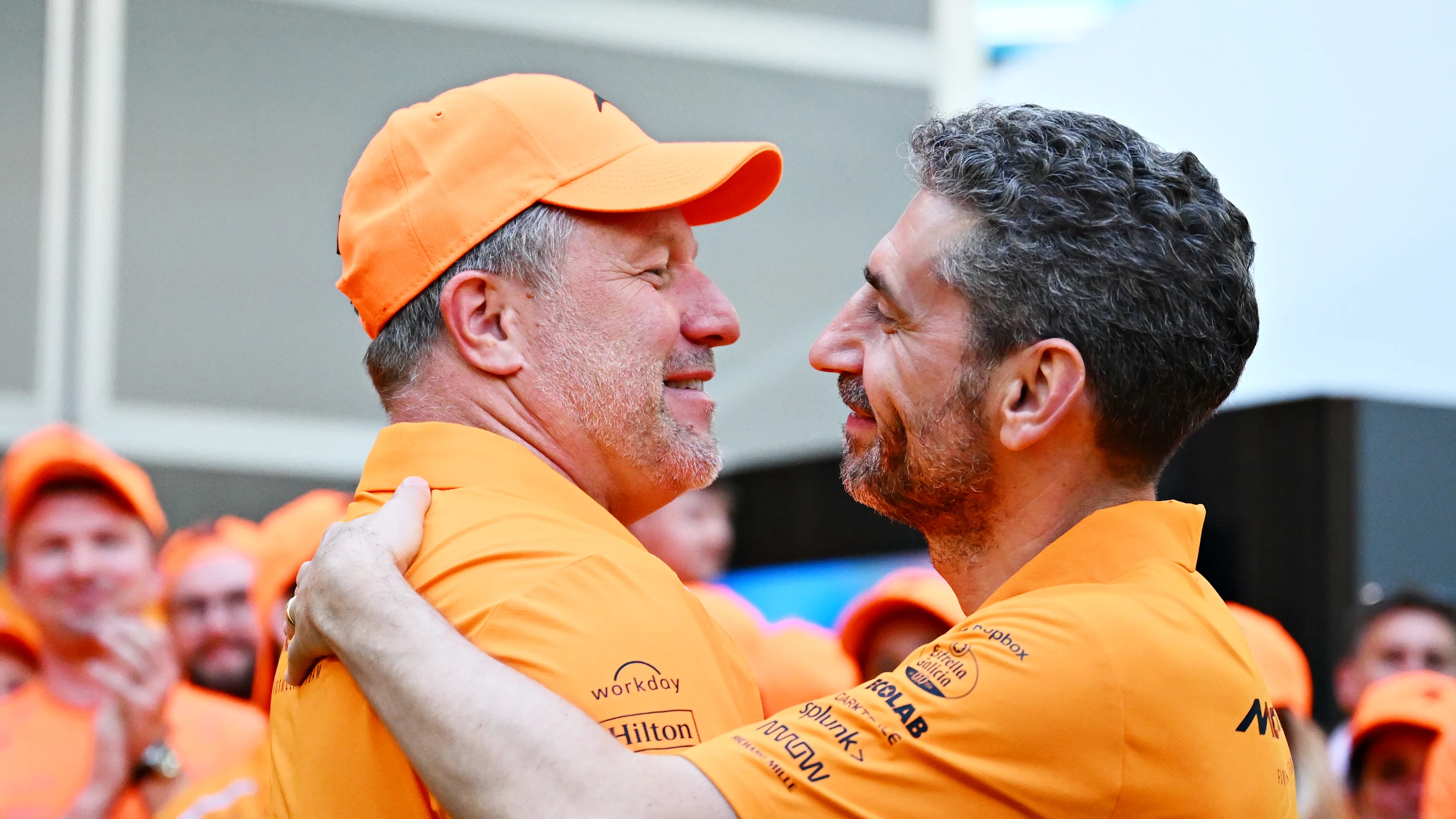 McLaren Chief Executive Officer Zak BrownMIAMI, FLORIDA - MAY 05: McLaren Team Principal Andrea