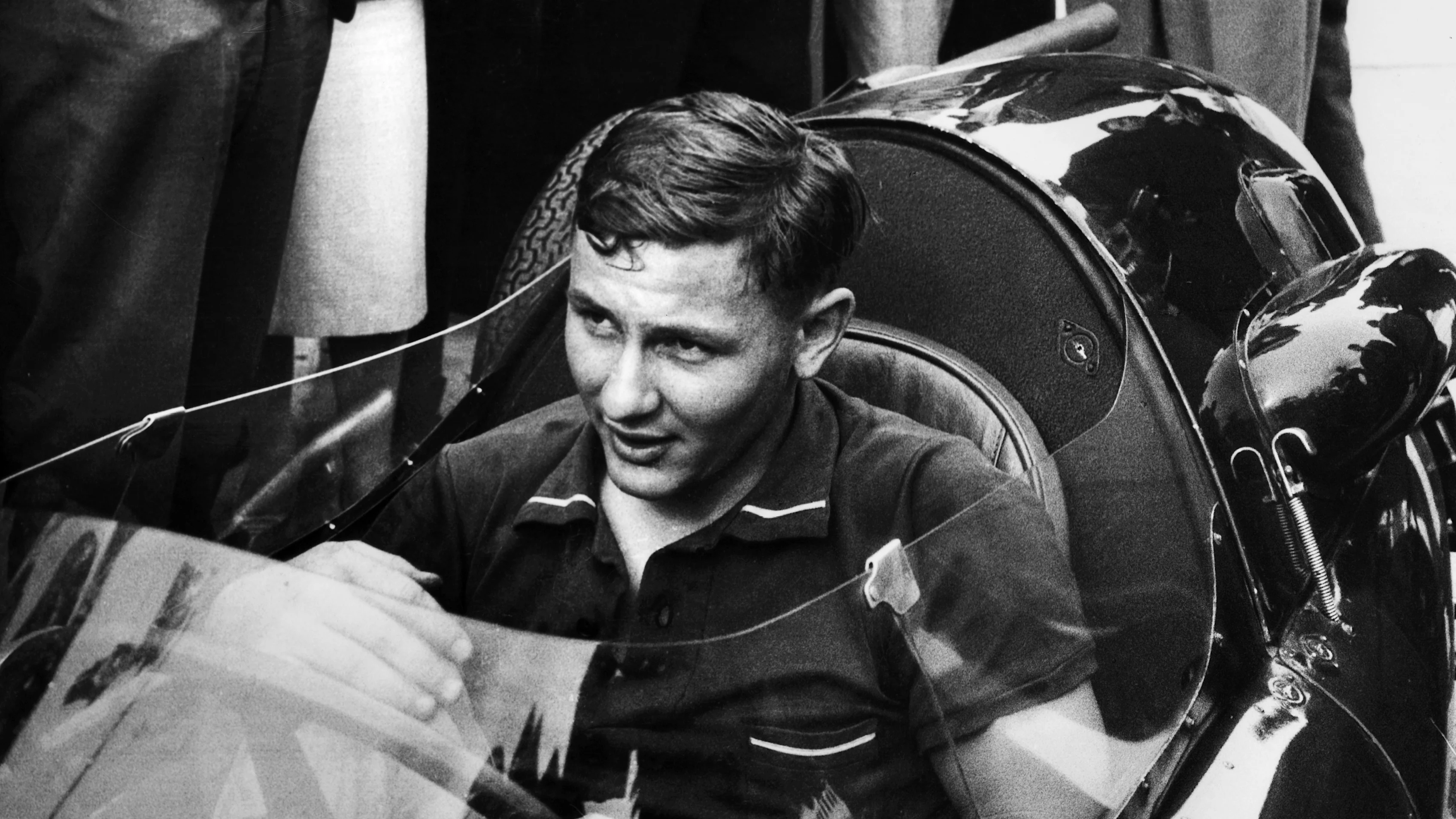 Bruce McLaren, Cooper-Climax T45, Grand Prix of Germany, Nurburgring, 03 August 1958. Bruce McLaren