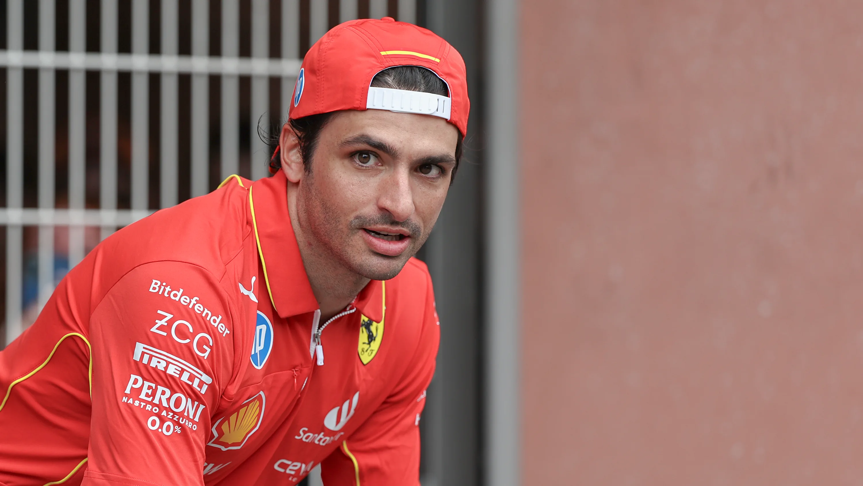 MONTE-CARLO, MONACO - MAY 22: Carlos Sainz Jr of Spain and Scuderia Ferrari during previews ahead