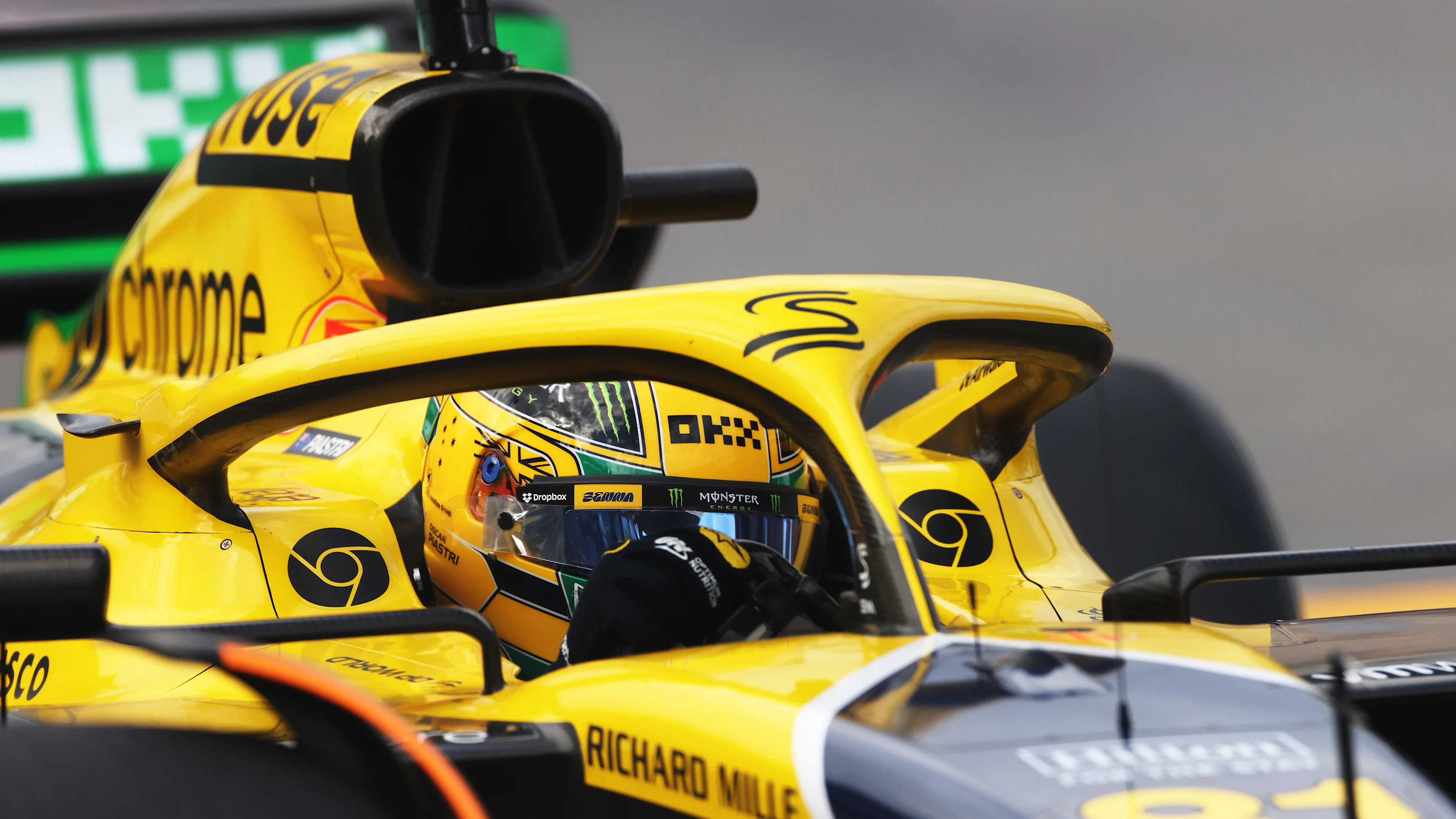 MONTE-CARLO, MONACO - MAY 24: Oscar Piastri of Australia driving the (81) McLaren MCL38 Mercedes on