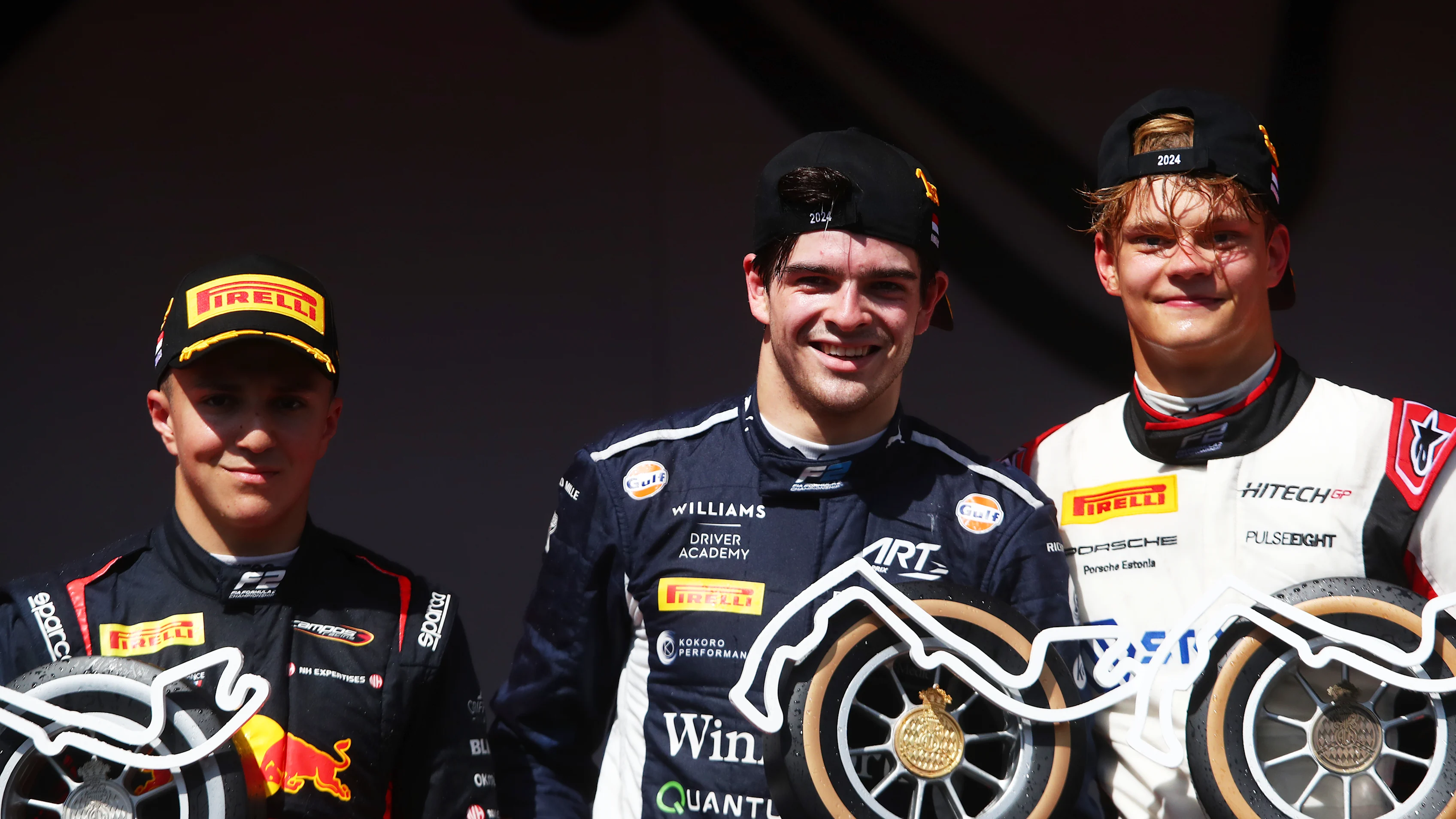 MONTE-CARLO, MONACO - MAY 26: Race winner Zak O'Sullivan of Great Britain and ART Grand Prix (2),