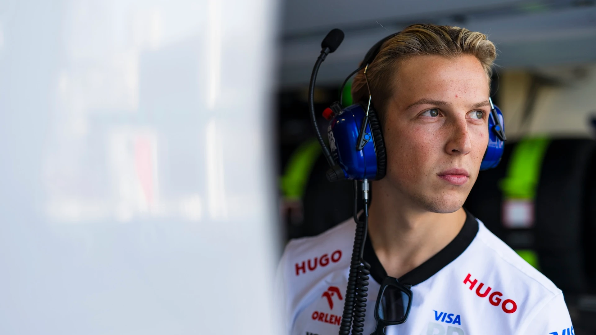 MONTE-CARLO, MONACO - MAY 26: Liam Lawson of New Zealand and Visa Cash App RB looks on in the