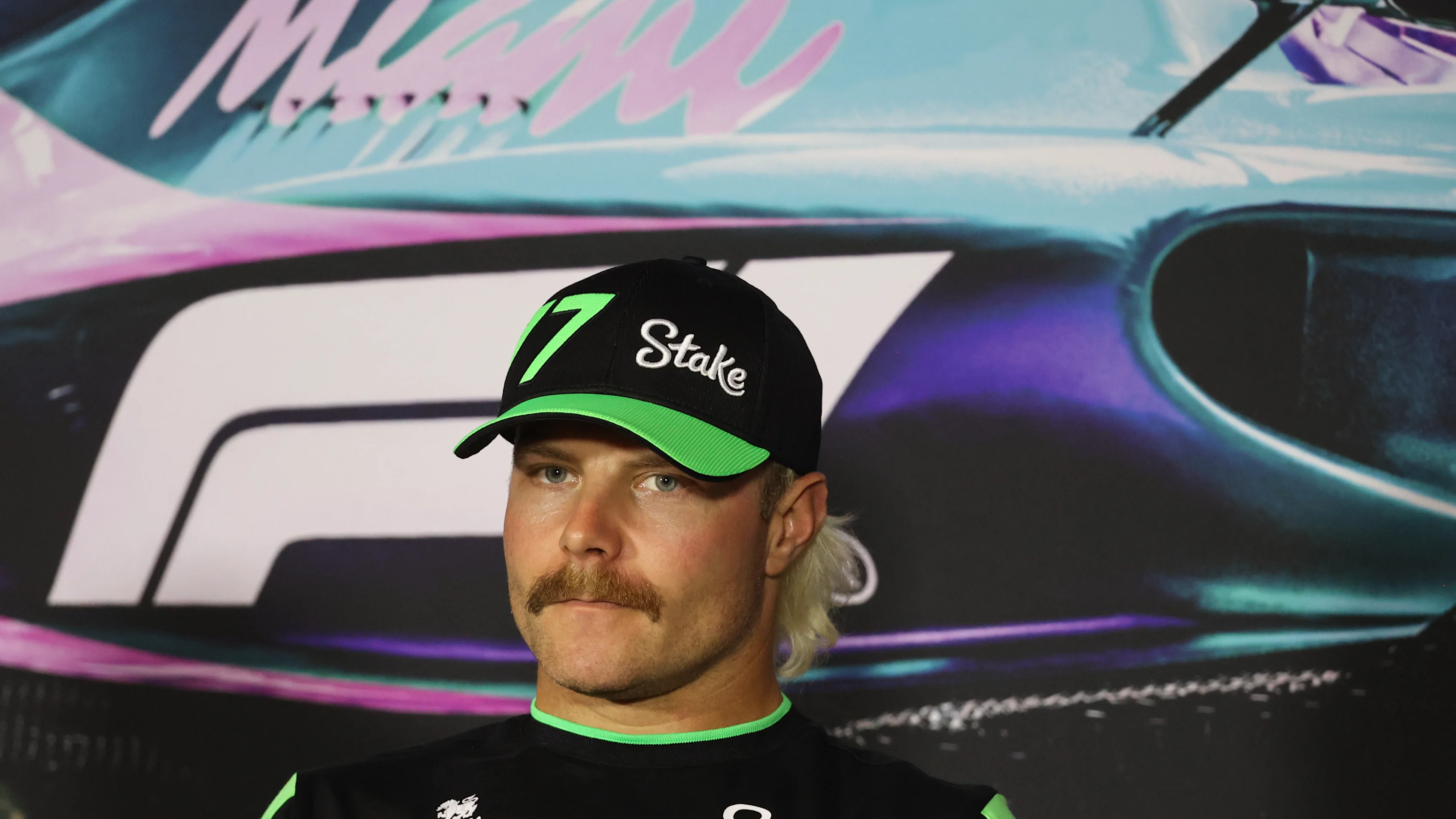 Valtteri Bottas of Kick Sauber ahead of the Formula 1 Miami Grand Prix at Miami International