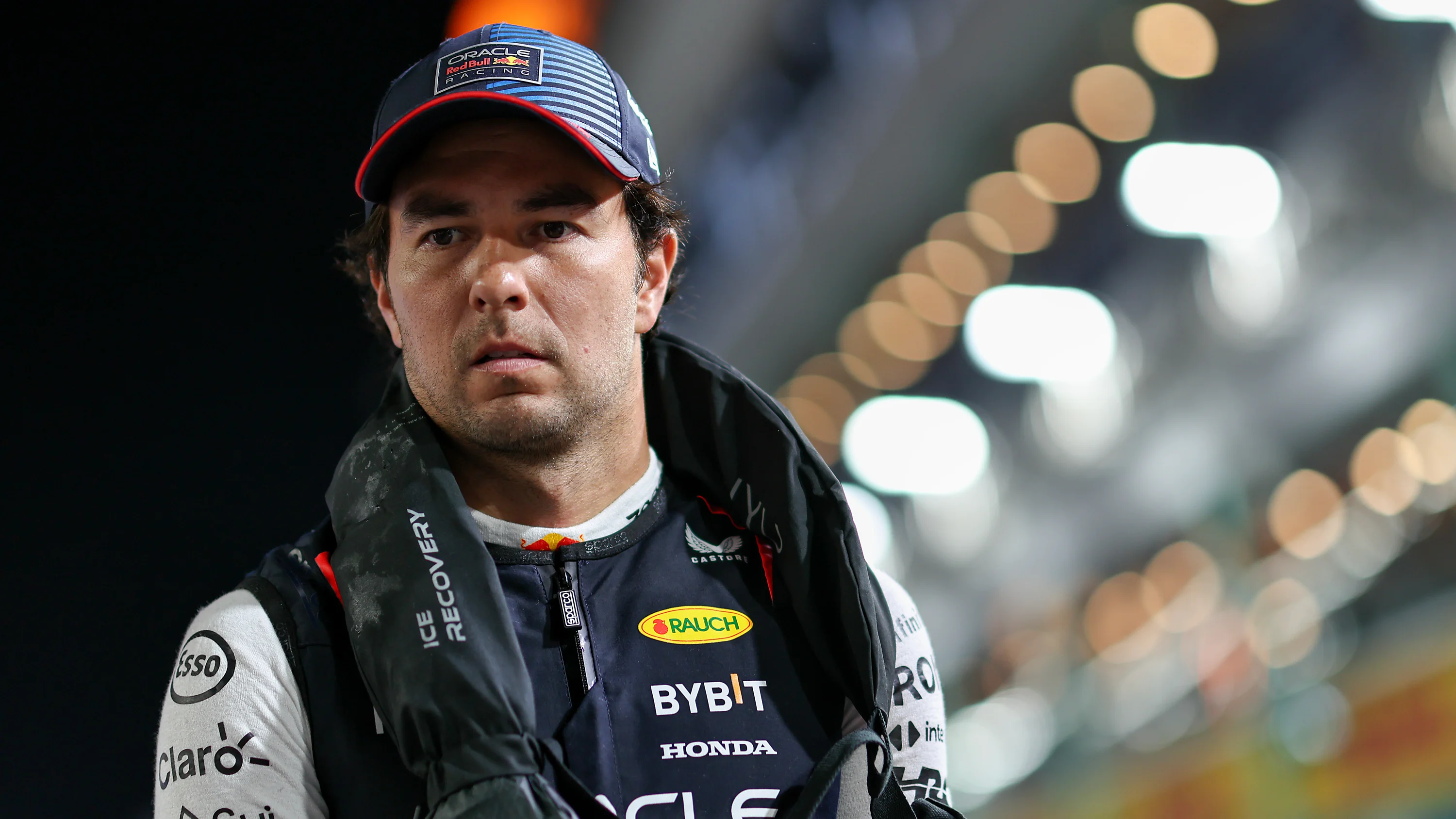 SINGAPORE, SINGAPORE - SEPTEMBER 22: Sergio Perez of Mexico and Oracle Red Bull Racing during the