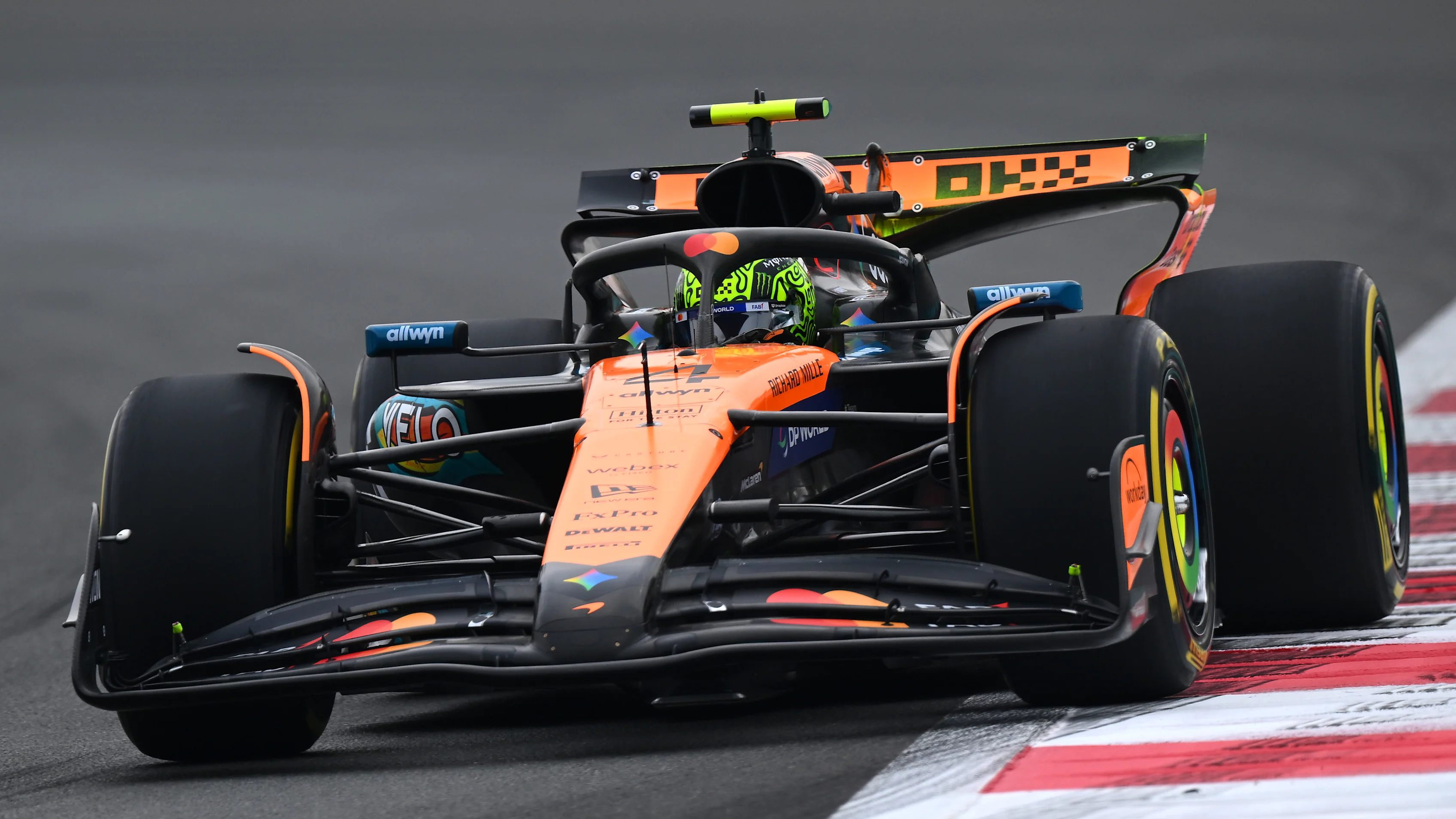 ABU DHABI, UNITED ARAB EMIRATES - DECEMBER 05: Lando Norris of Great Britain driving the (4)