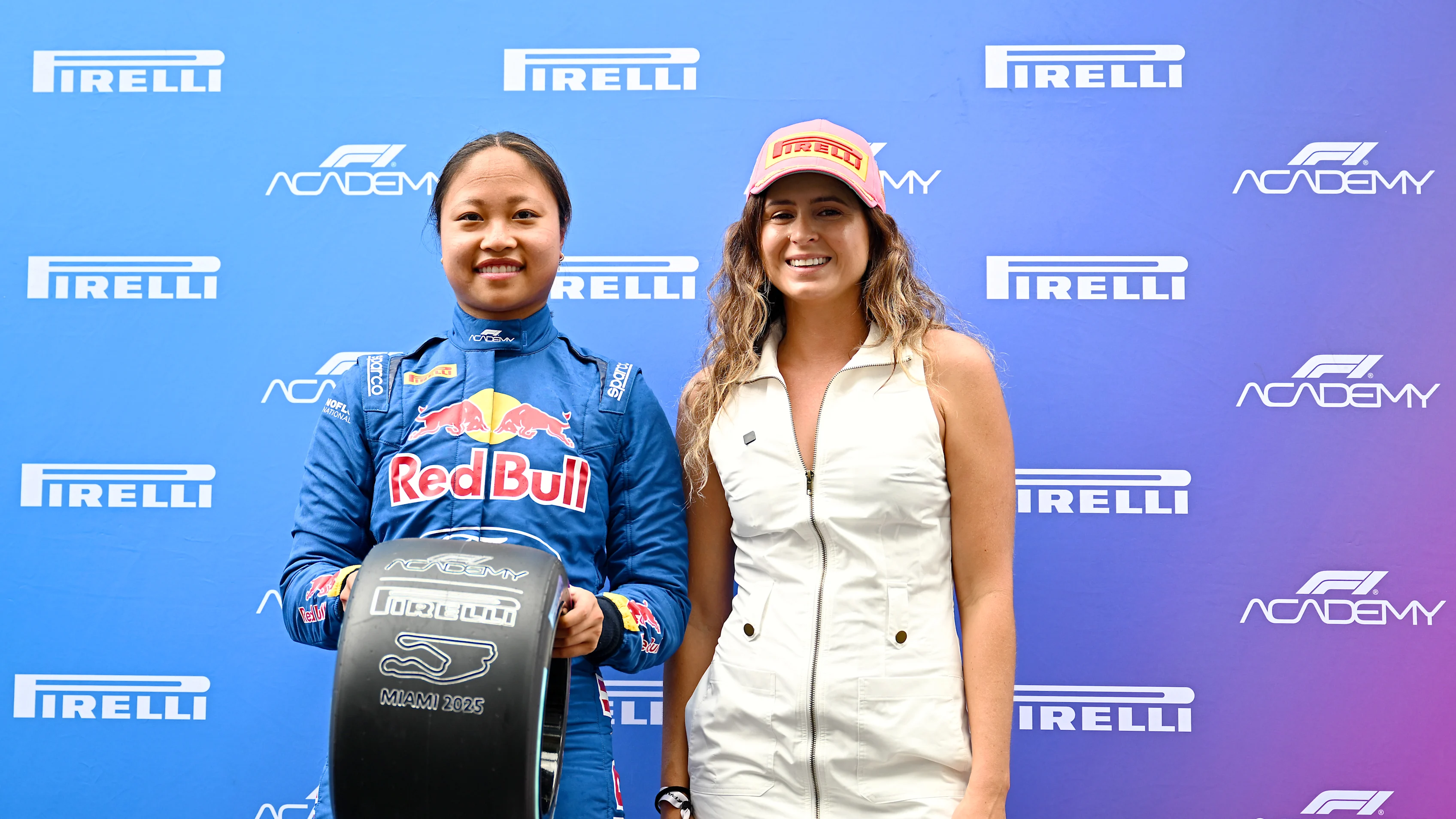 MIAMI, FLORIDA - MAY 03: Pole position qualifier Chloe Chambers of United States and Campos Racing