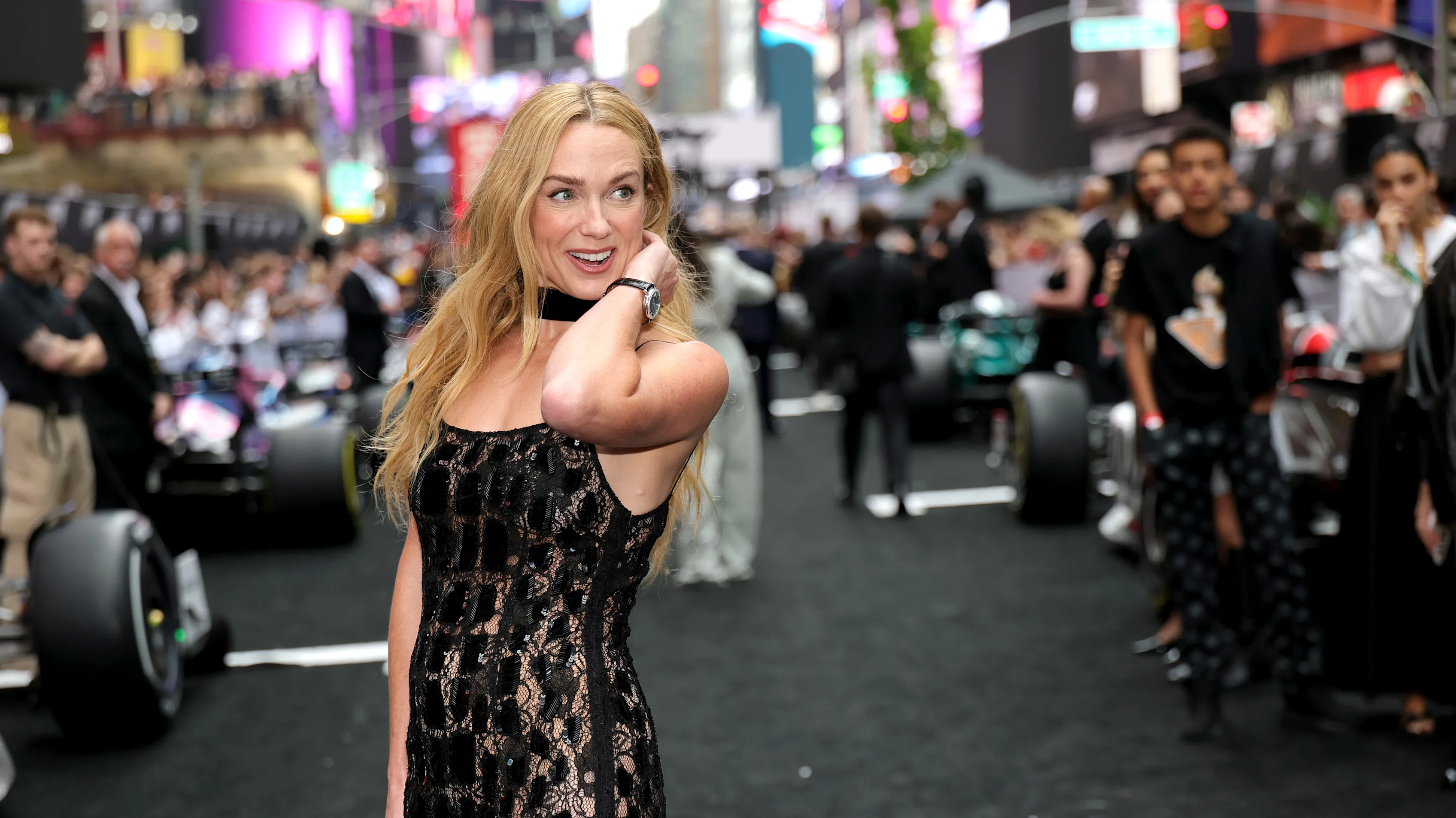 NEW YORK, NEW YORK - JUNE 16: Kerry Condon attends the World Premiere of F1® The Movie in Times