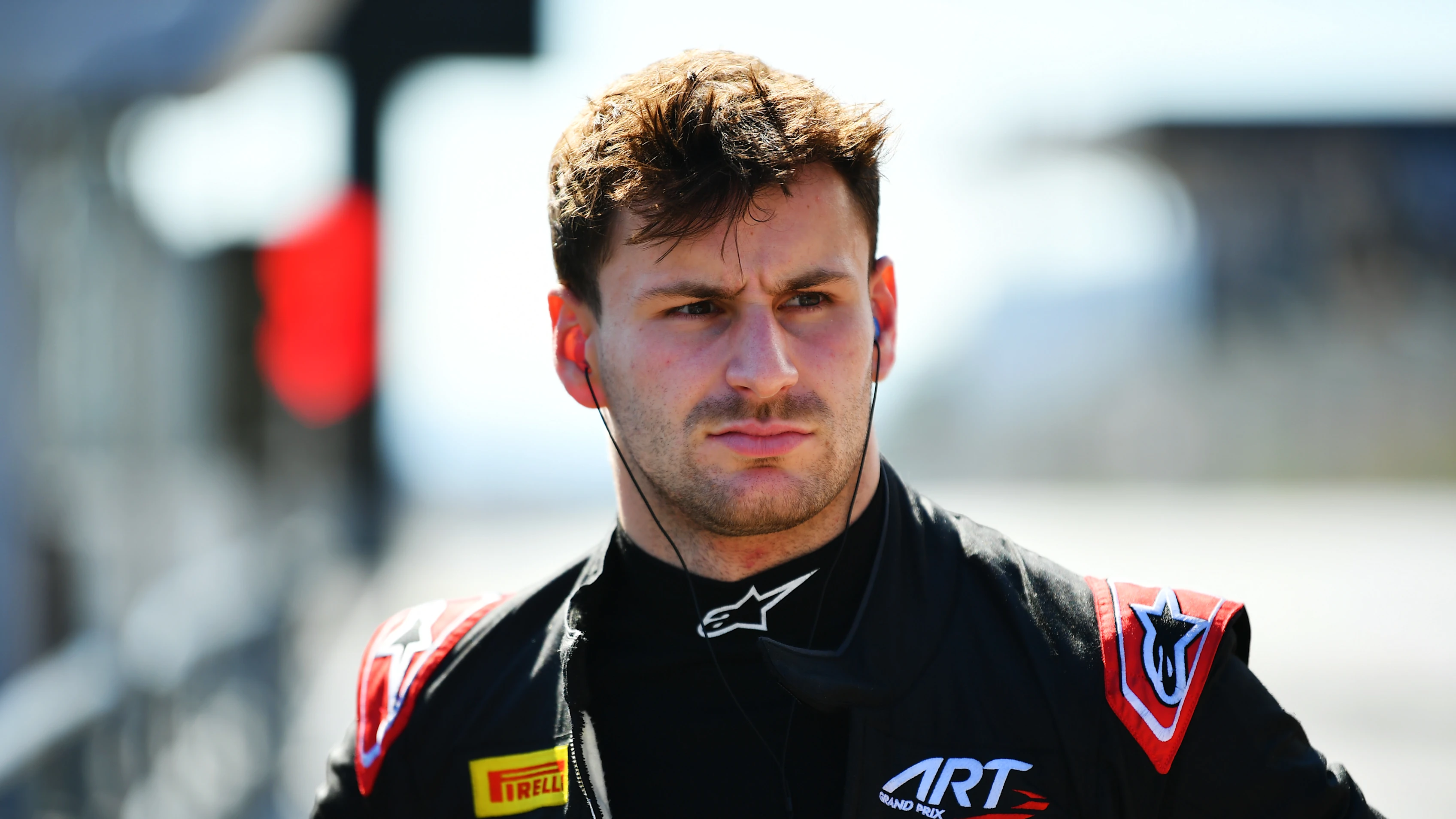 BARCELONA, SPAIN - FEBRUARY 26: Victor Martins of France and ART Grand Prix (14) looks on in the