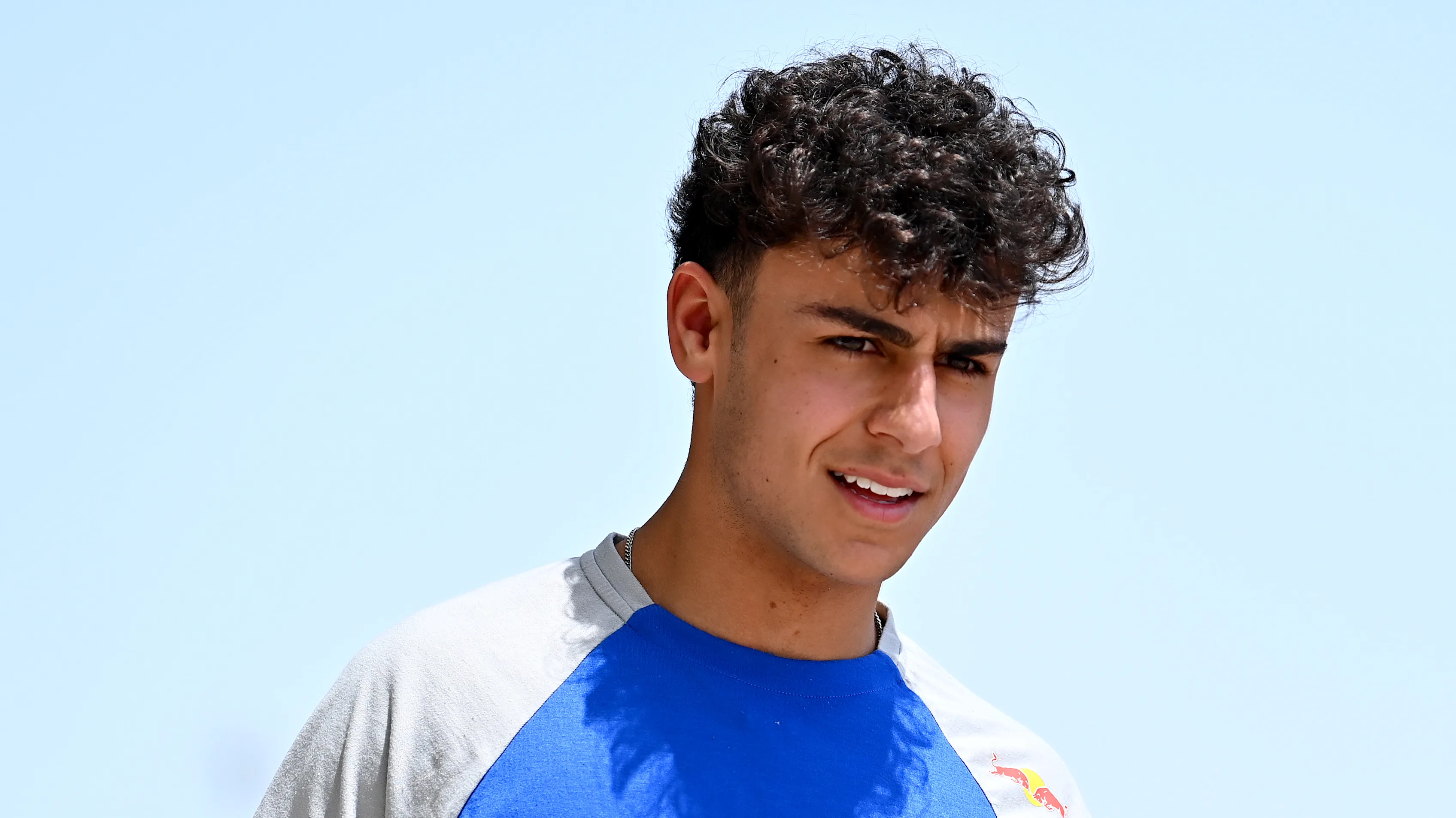 BAHRAIN, BAHRAIN - APRIL 10: Arvid Lindblad of Great Britain and Campos Racing looks on during