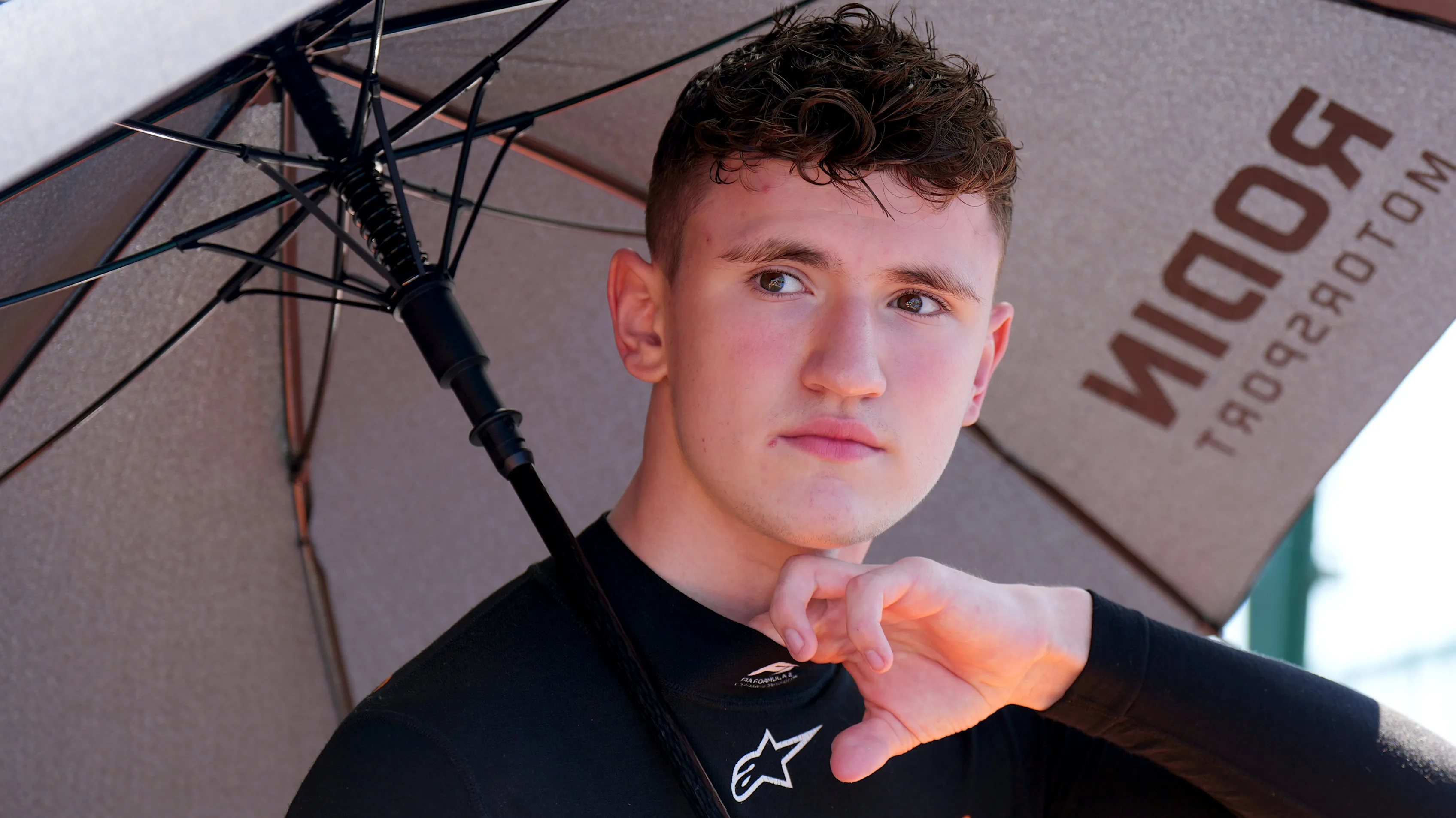 BARCELONA, SPAIN - MAY 30: Alexander Dunne of Ireland and Rodin Motorsport (17) looks on during