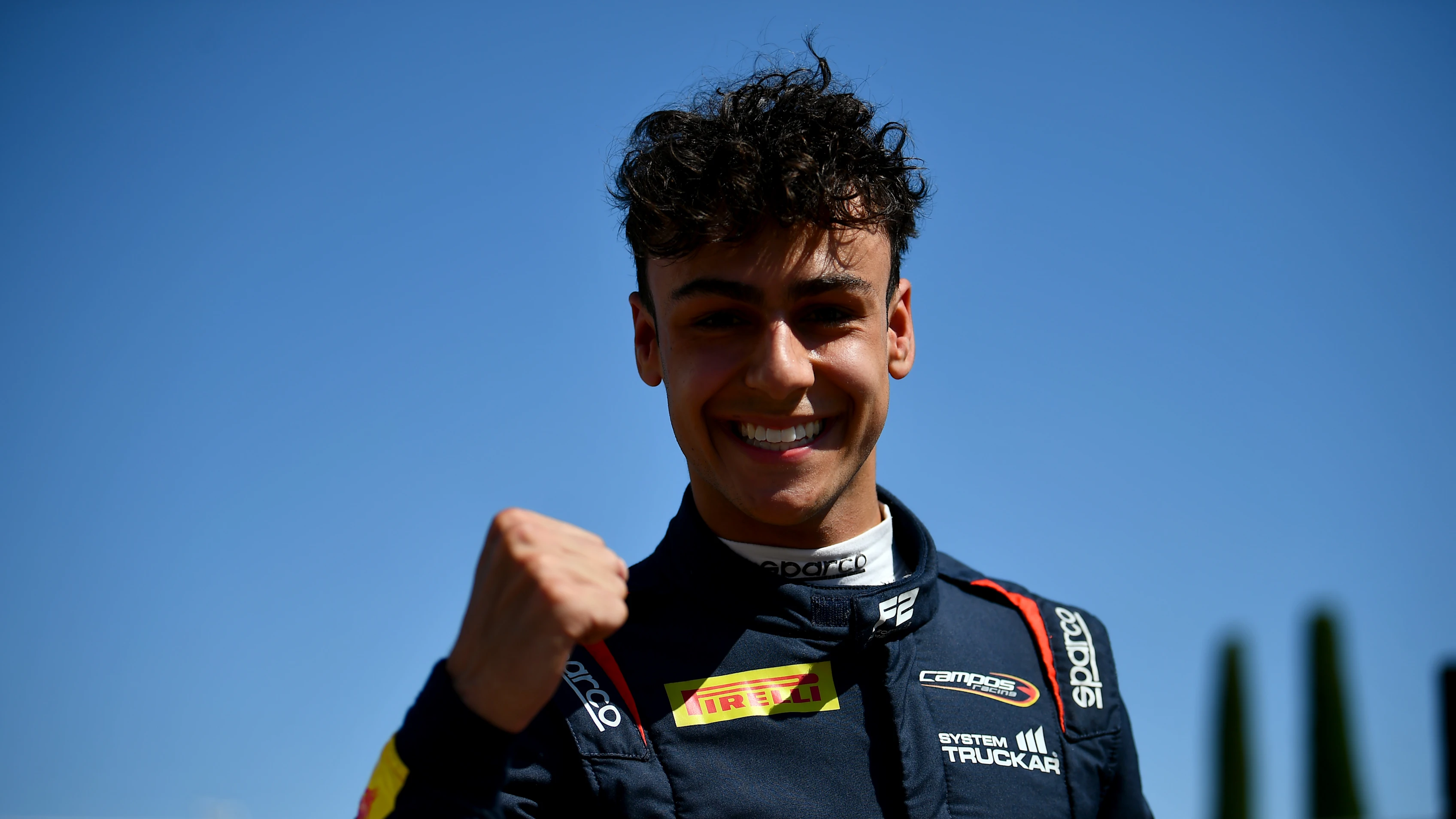 BARCELONA, SPAIN - MAY 30: Pole position qualifier Arvid Lindblad of Great Britain and Campos