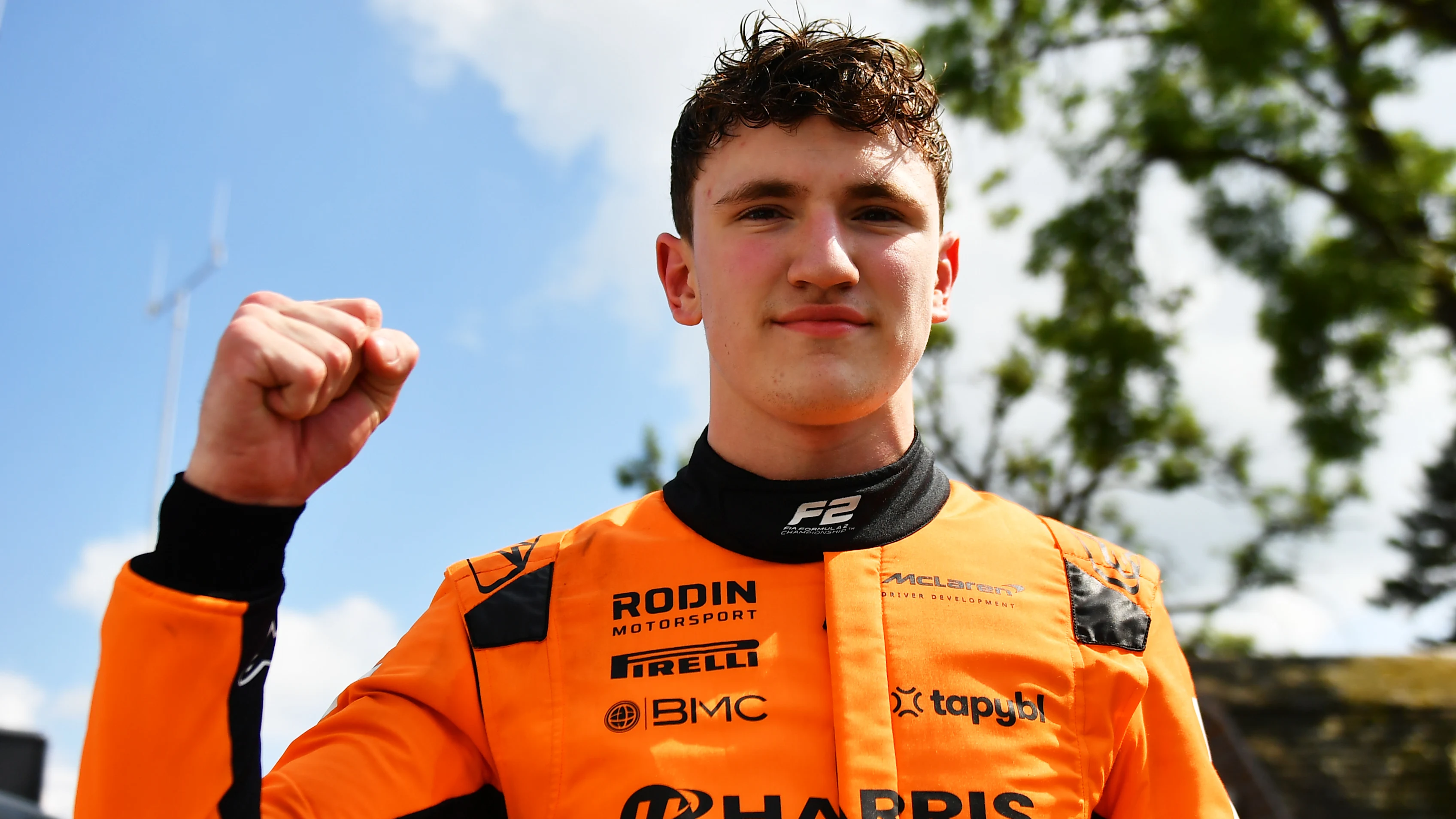 SPA, BELGIUM - JULY 25: Pole position qualifier Alexander Dunne of Ireland and Rodin Motorsport