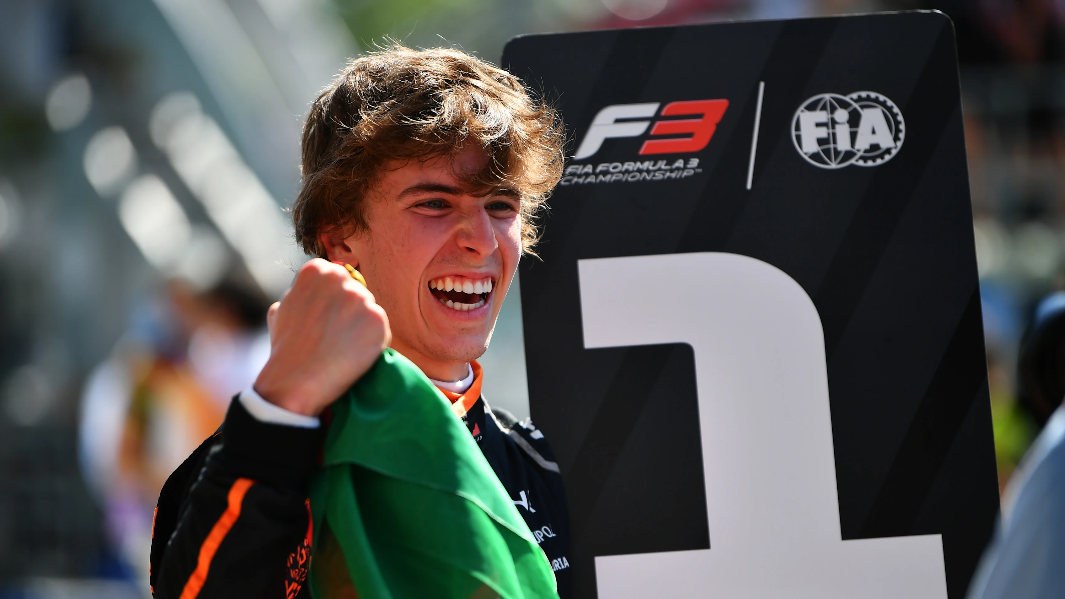 BARCELONA, SPAIN - MAY 31: Race winner Ivan Domingues of Portugal and Van Amersfoort Racing (22)