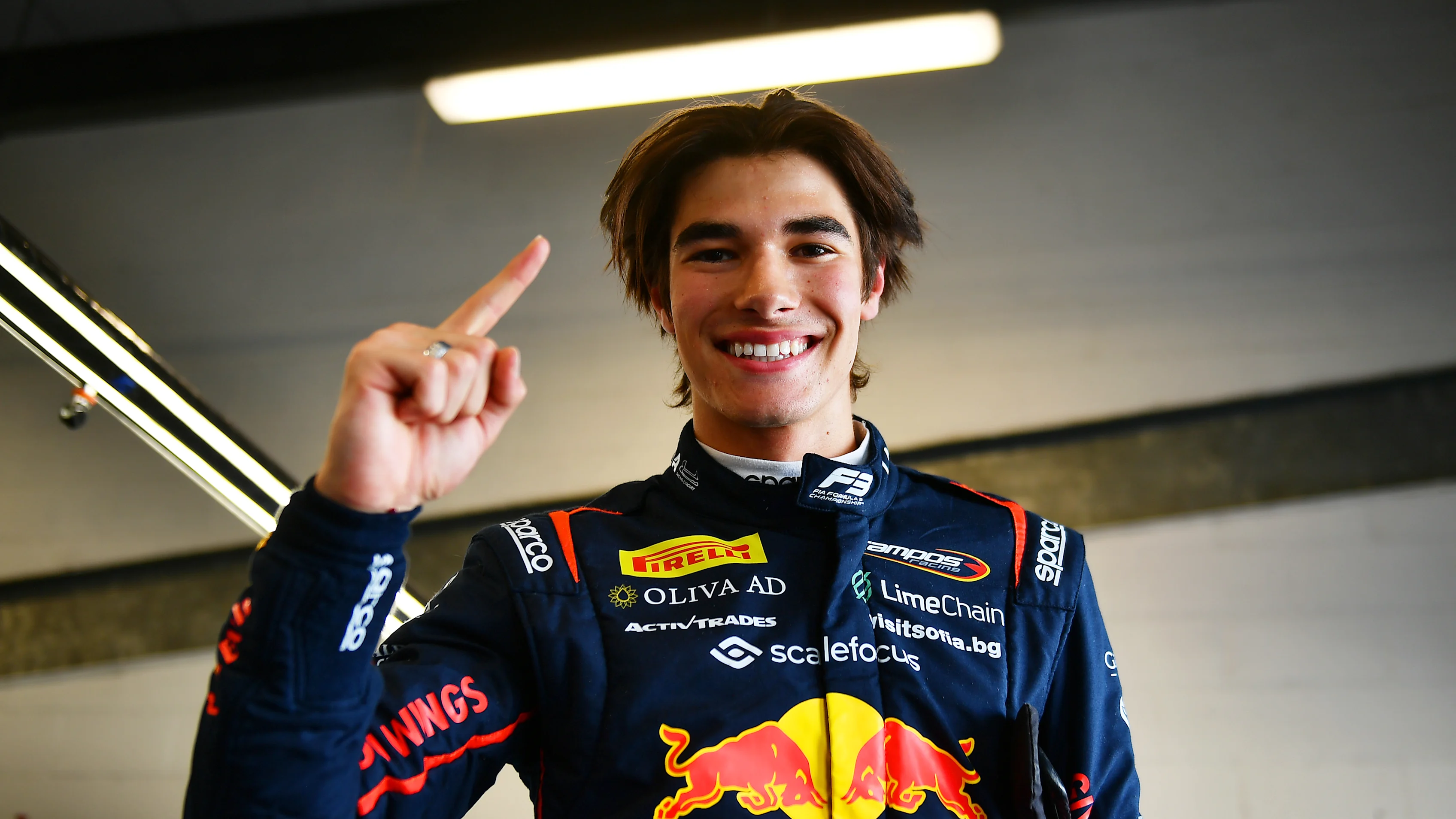 NORTHAMPTON, ENGLAND - JULY 04: Pole position qualifier Nikola Tsolov of Bulgaria and Campos Racing