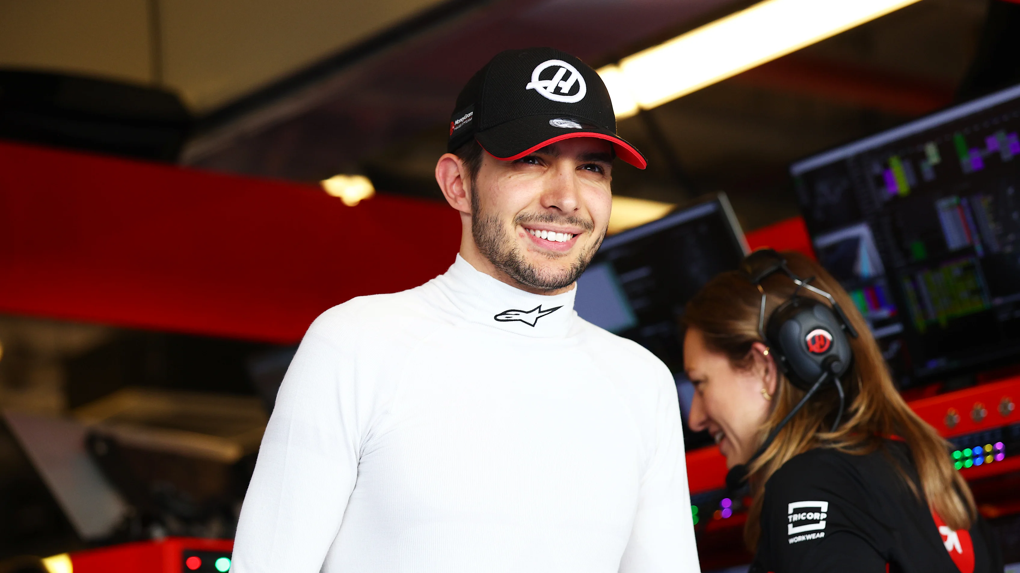 ABU DHABI, UNITED ARAB EMIRATES - DECEMBER 10: Esteban Ocon of France and Haas F1 prepares to drive