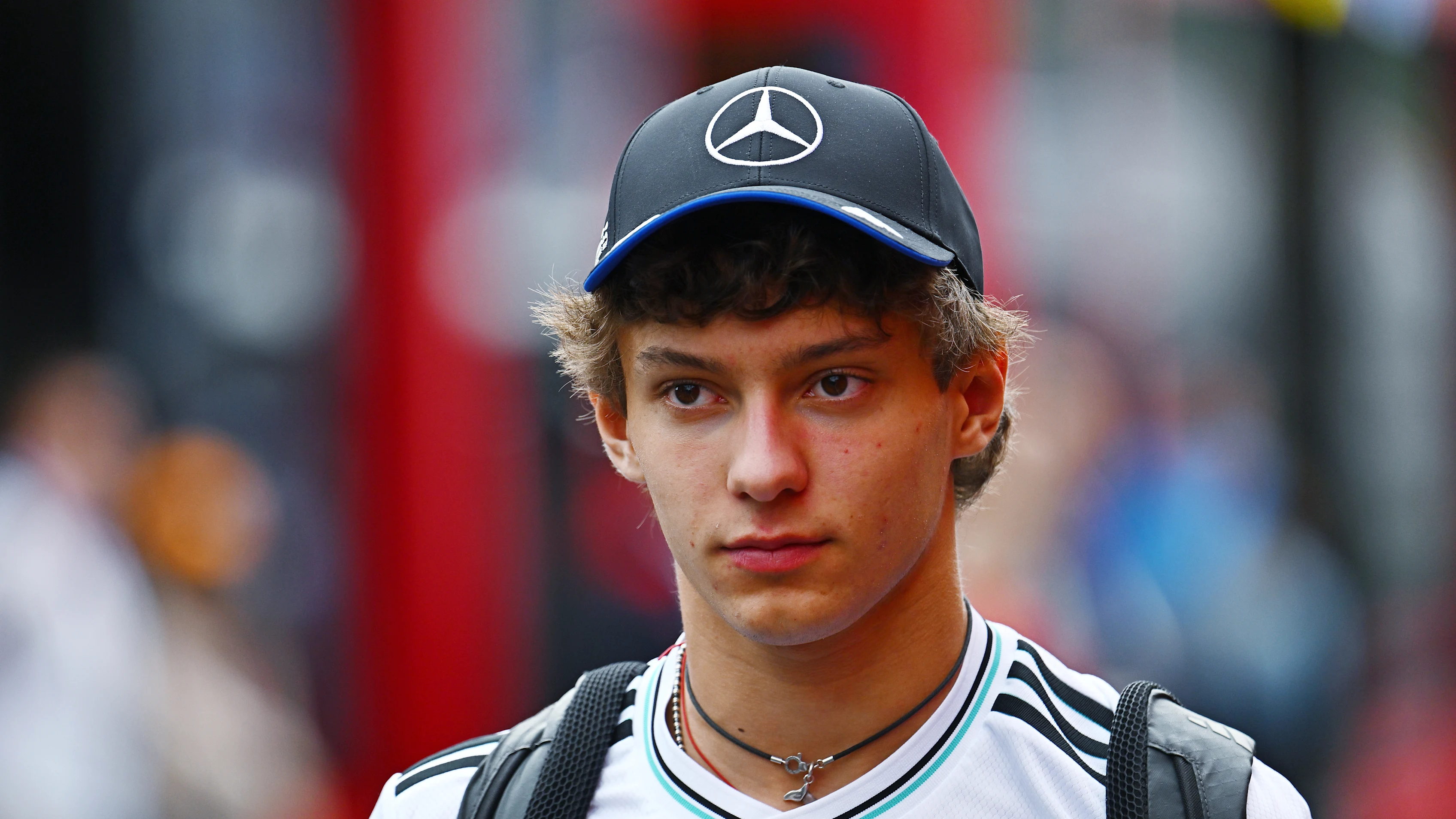 BUDAPEST, HUNGARY - AUGUST 03: Andrea Kimi Antonelli of Italy and Mercedes AMG Petronas F1 Team