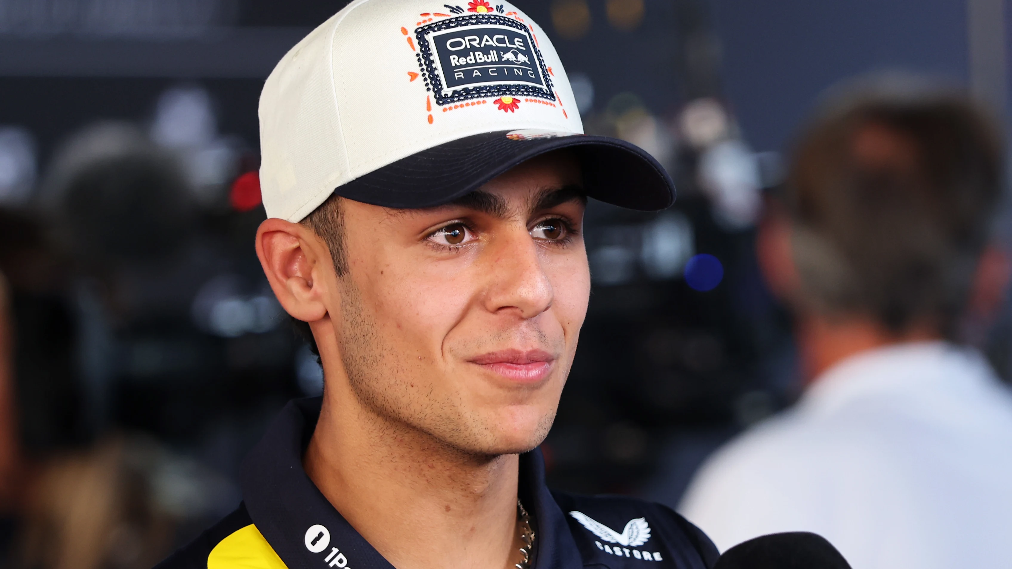 MEXICO CITY, MEXICO - OCTOBER 24: Arvid Lindblad of Great Britain and Oracle Red Bull Racing is