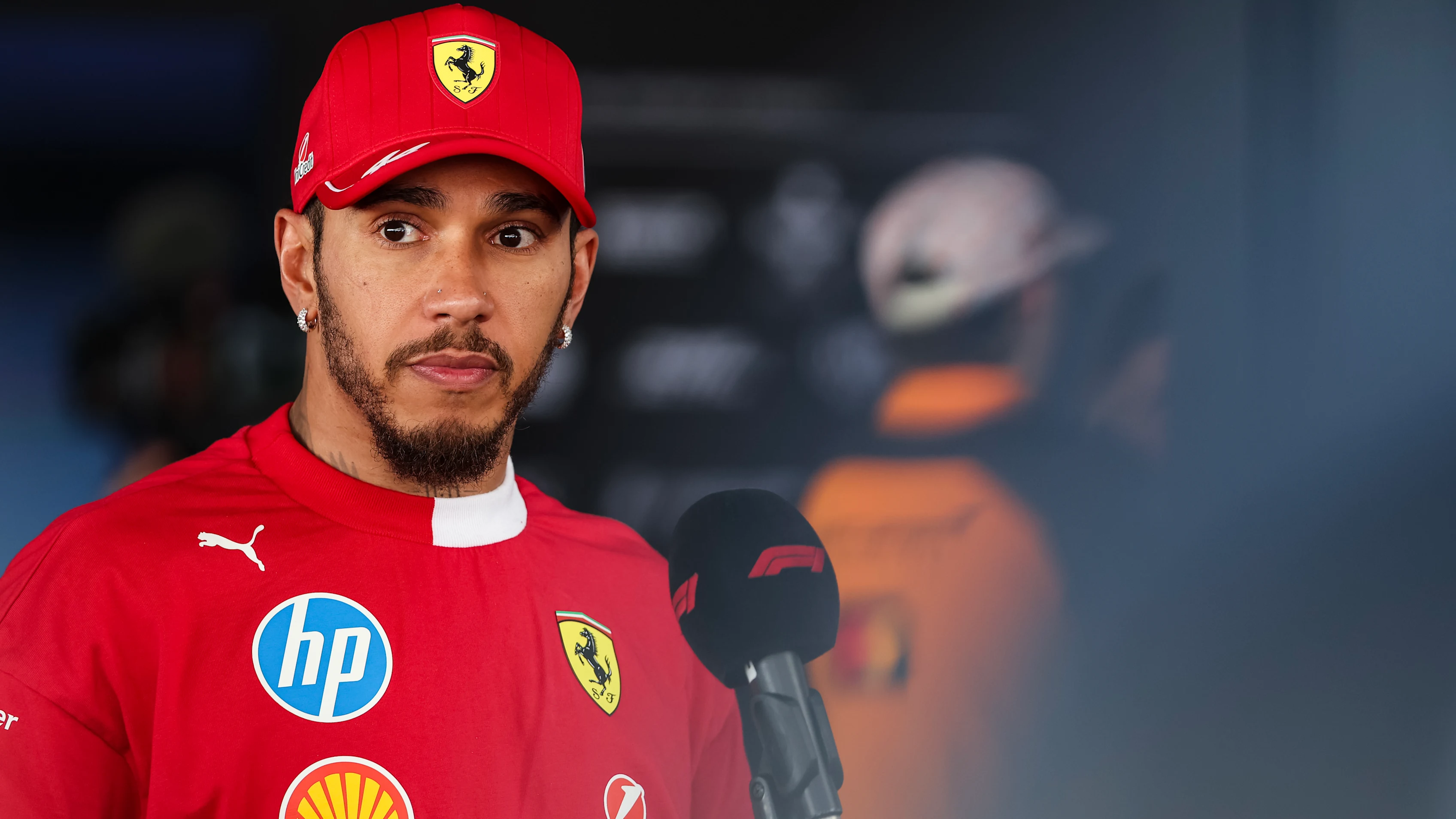 MEXICO CITY, MEXICO - OCTOBER 26: Eighth placed Lewis Hamilton of Great Britain and Scuderia