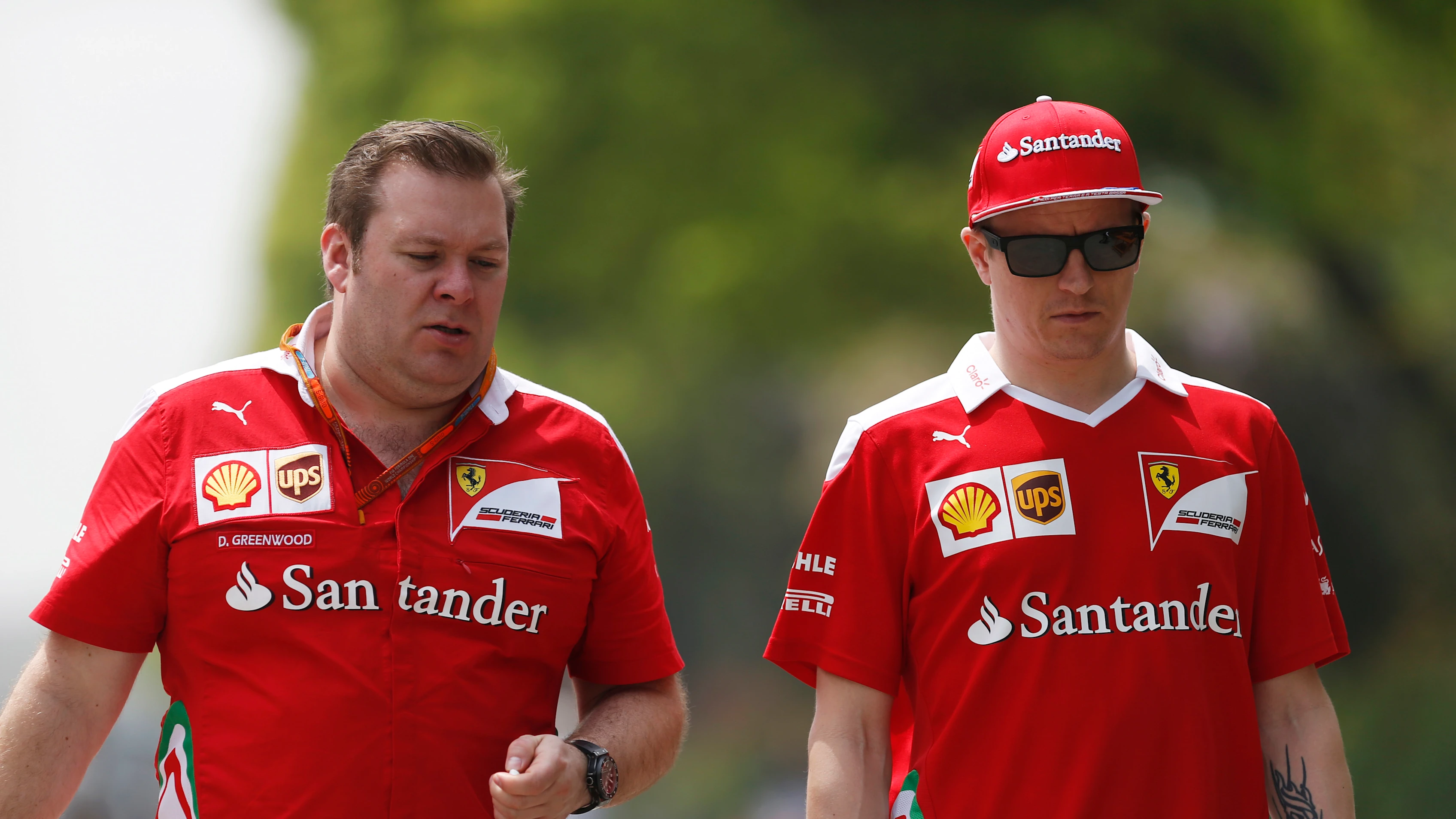 Shanghai International Circuit, Shanghai, China. Thursday 14 April 2016. Kimi Raikkonen, Ferrari,