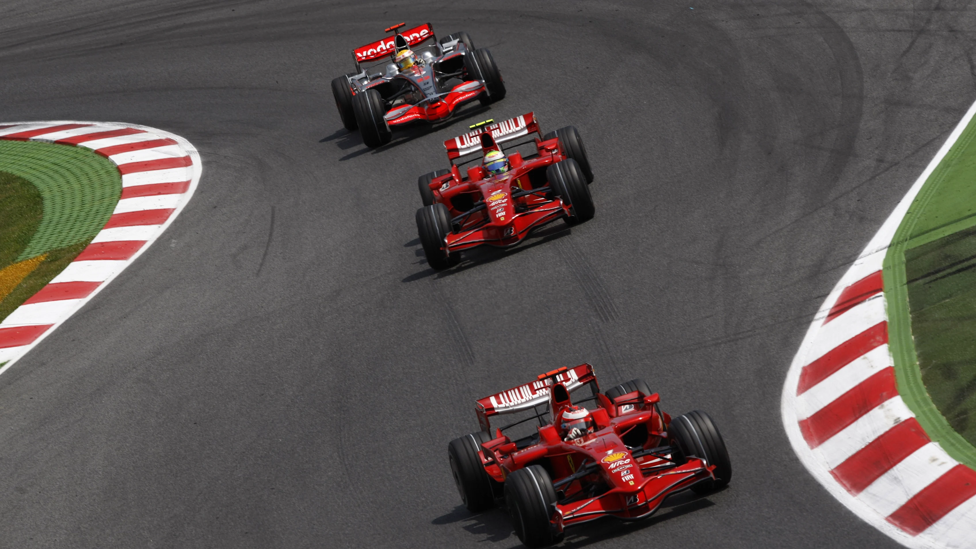 2008 Spanish Grand Prix - Sunday Race Circuit de Catalunya, Barcelona, Spain. 27th April 2008. Kimi