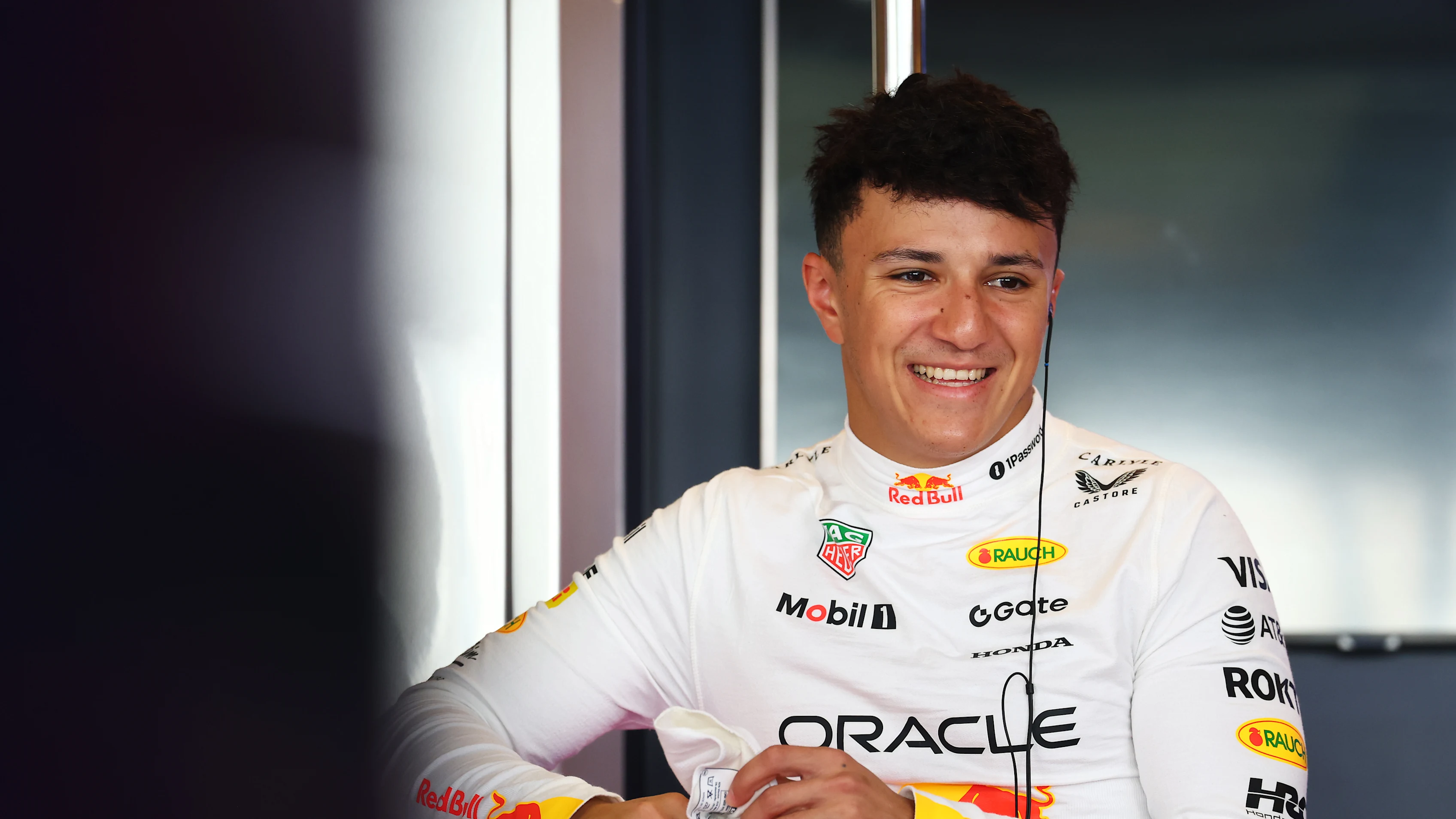 ABU DHABI, UNITED ARAB EMIRATES - DECEMBER 09: Isack Hadjar of France and Oracle Red Bull Racing