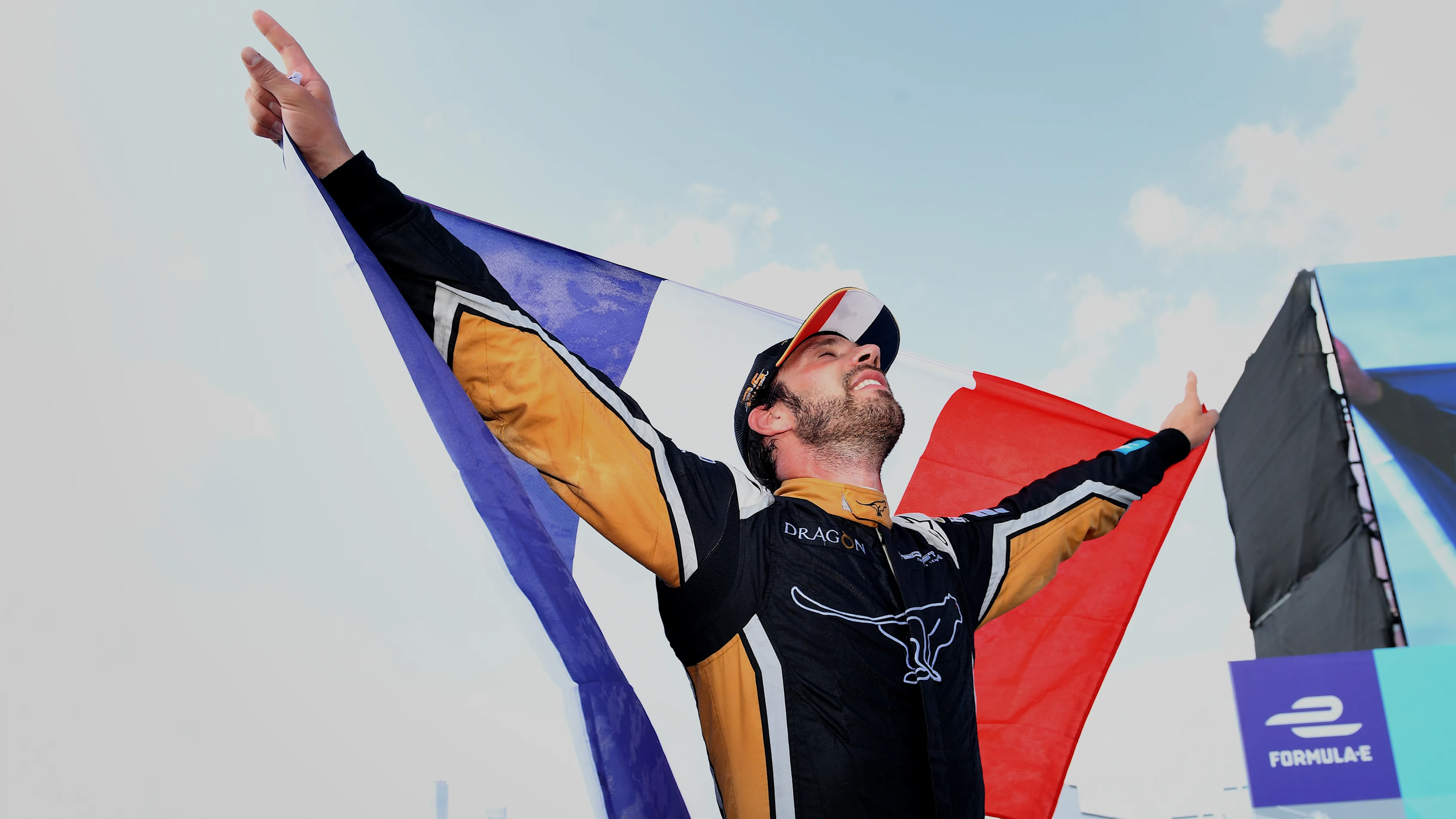NEW YORK, NY - JULY 14: In this handout provided by FIA Formula E, Jean-Eric Vergne (FRA),