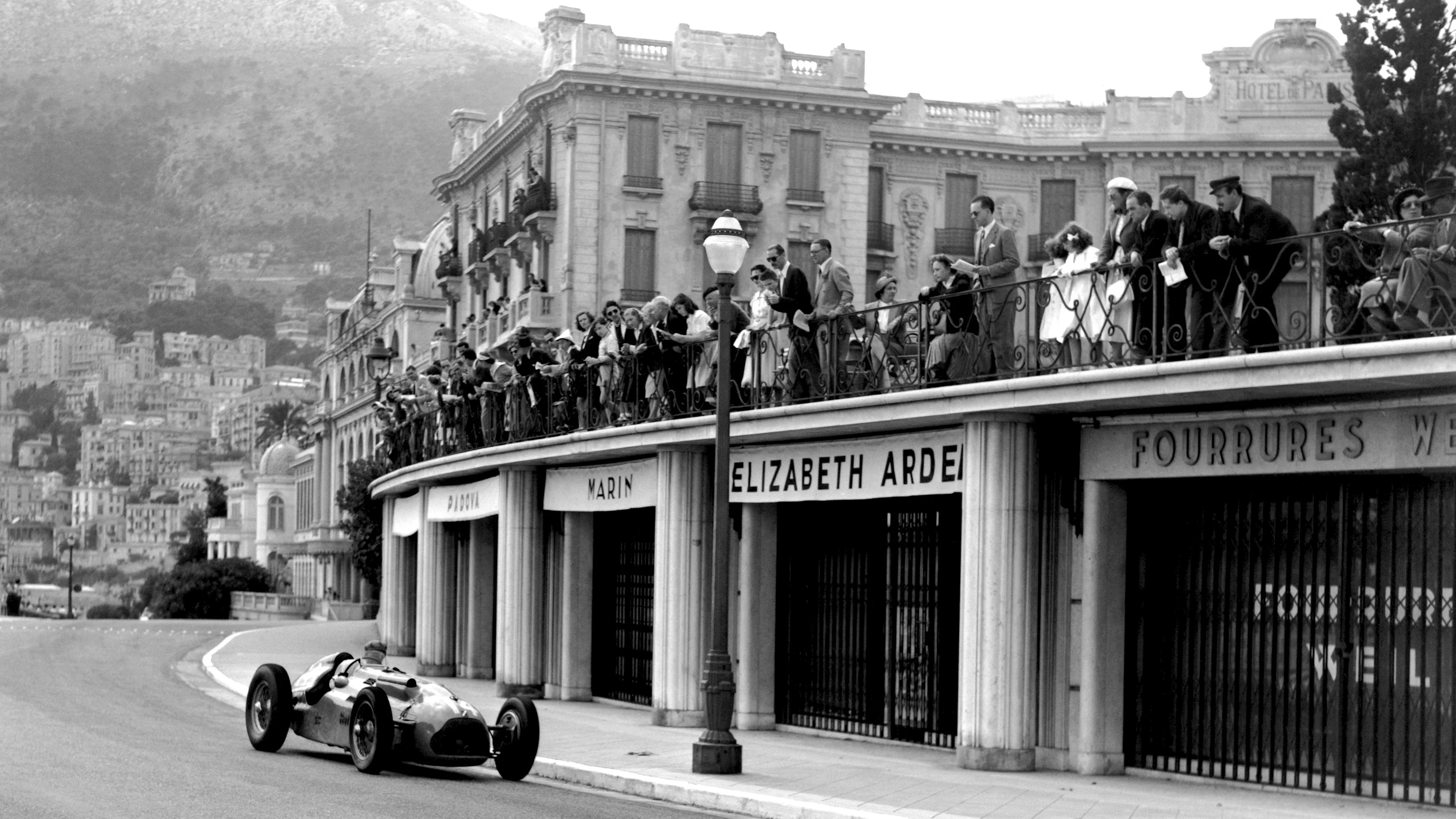 1950 Monaco Grand Prix. Monaco, Monte Carlo. 21st May 1950. Philippe Etancelin (Lago-Talbot T26C).