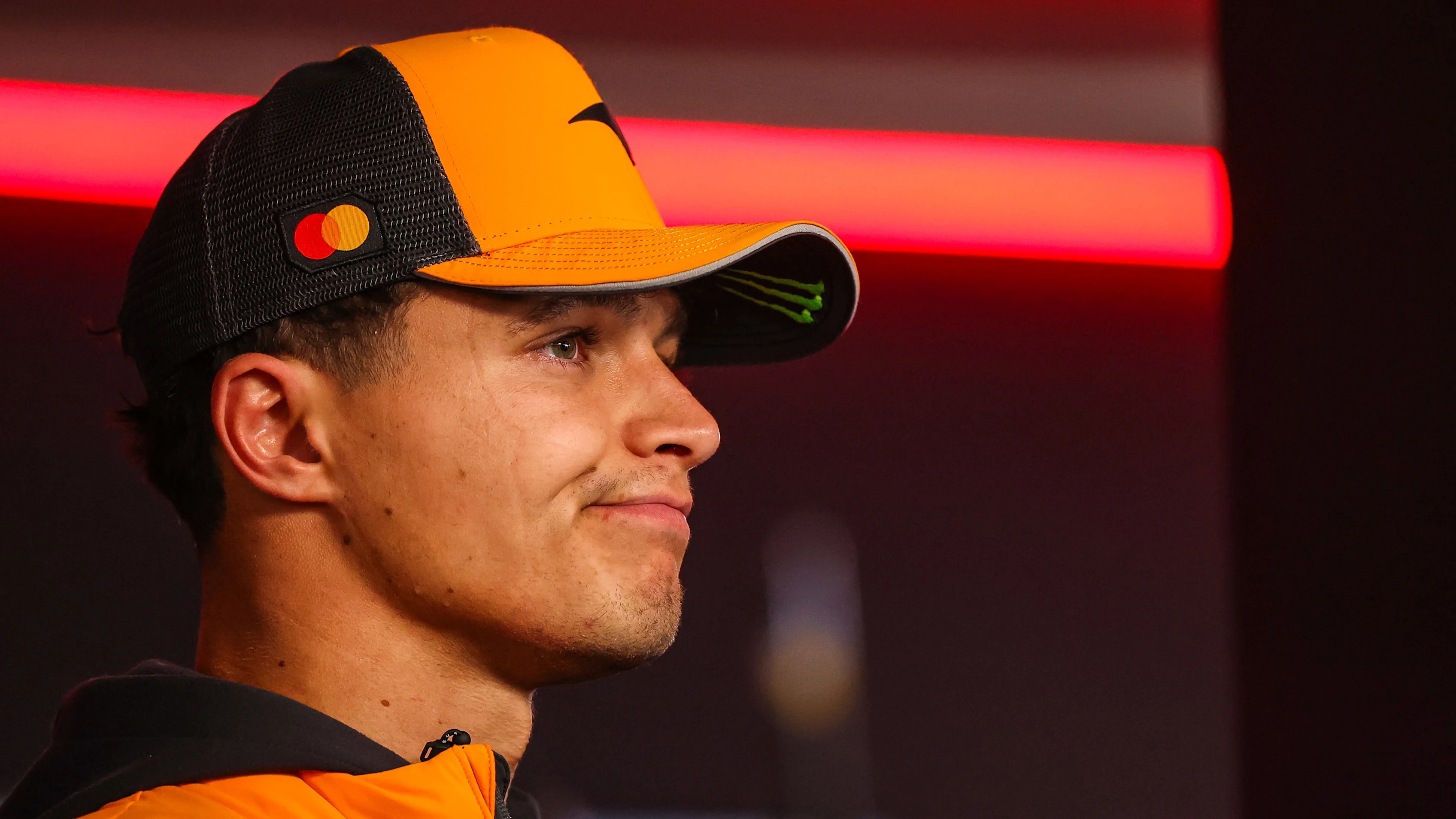 ZANDVOORT, NETHERLANDS - AUGUST 30: Second placed qualifier Lando Norris of Great Britain and