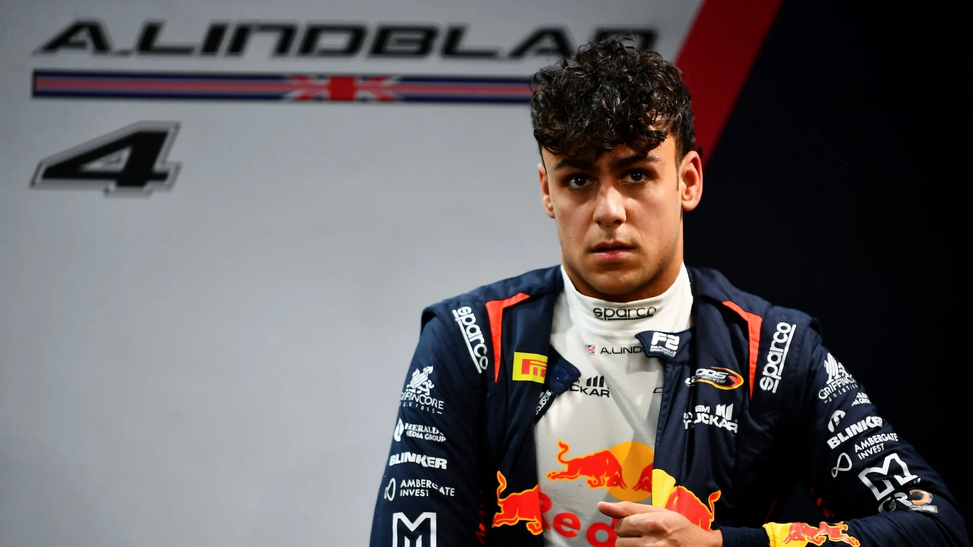 LUSAIL CITY, QATAR - NOVEMBER 29: Arvid Lindblad of Great Britain and Campos Racing (4) prepares to