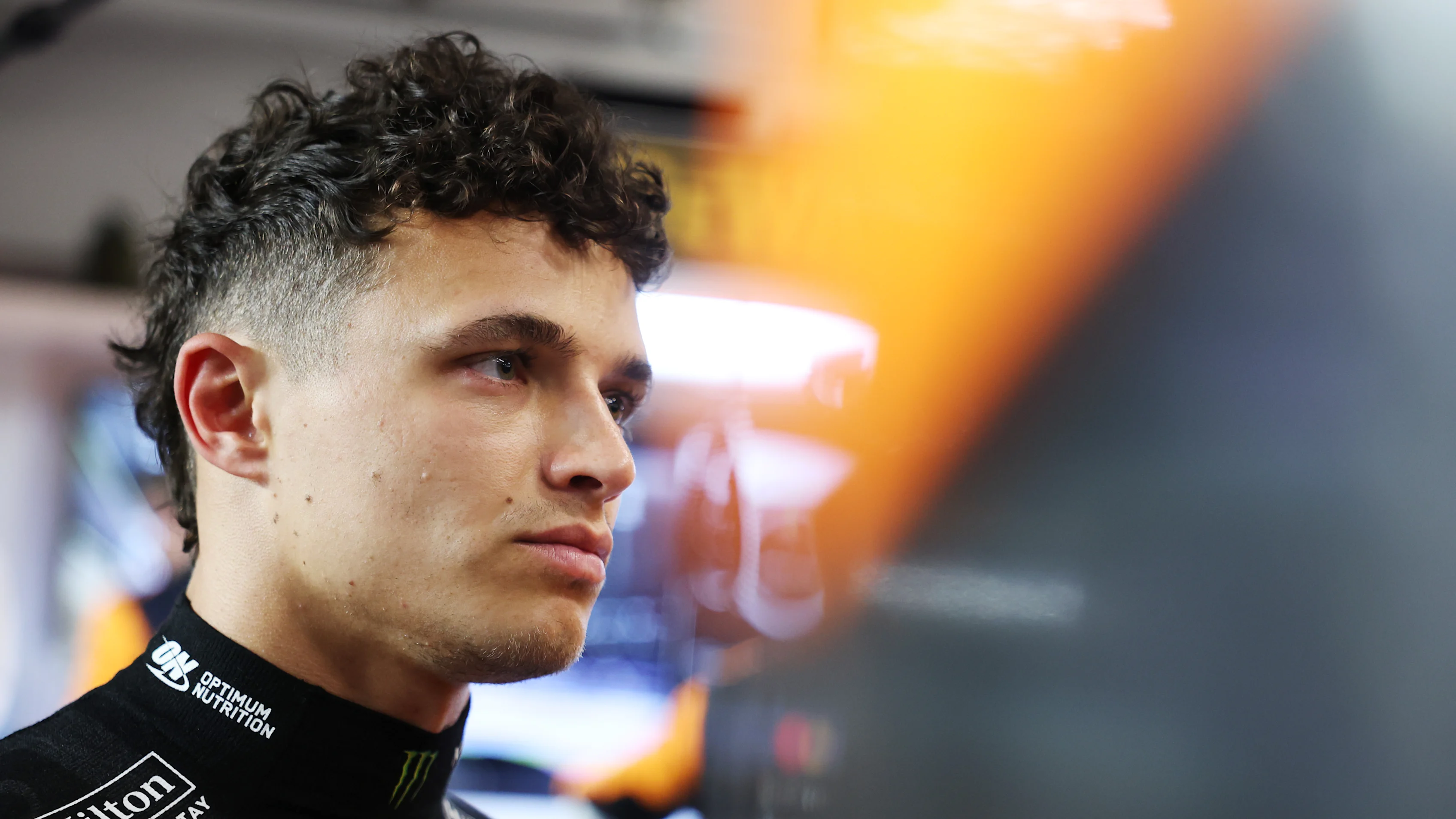 JEDDAH, SAUDI ARABIA - APRIL 20: Lando Norris of Great Britain and McLaren looks on prior to the F1