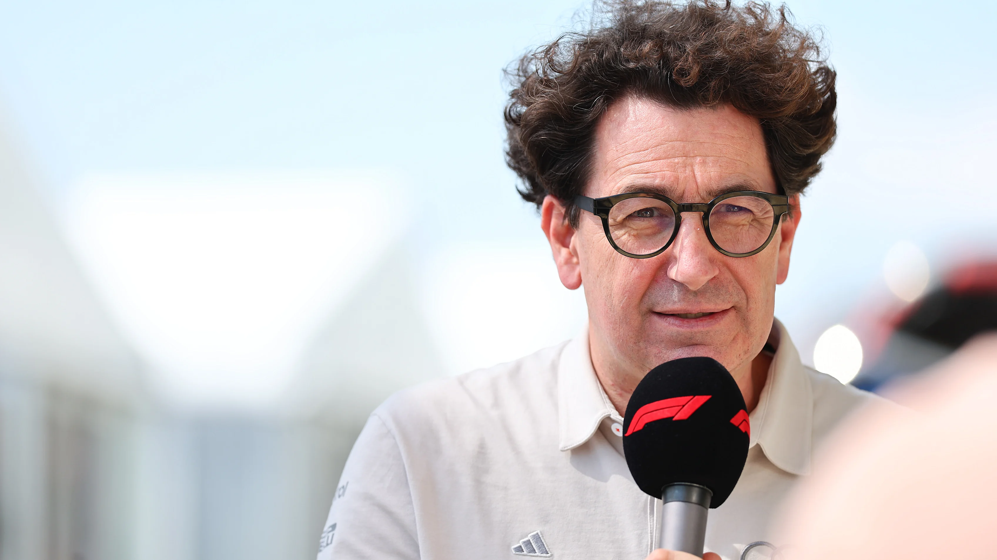 SUZUKA, JAPAN - MARCH 27: Mattia Binotto, COO and CTO of Audi F1 Team is interviewed during