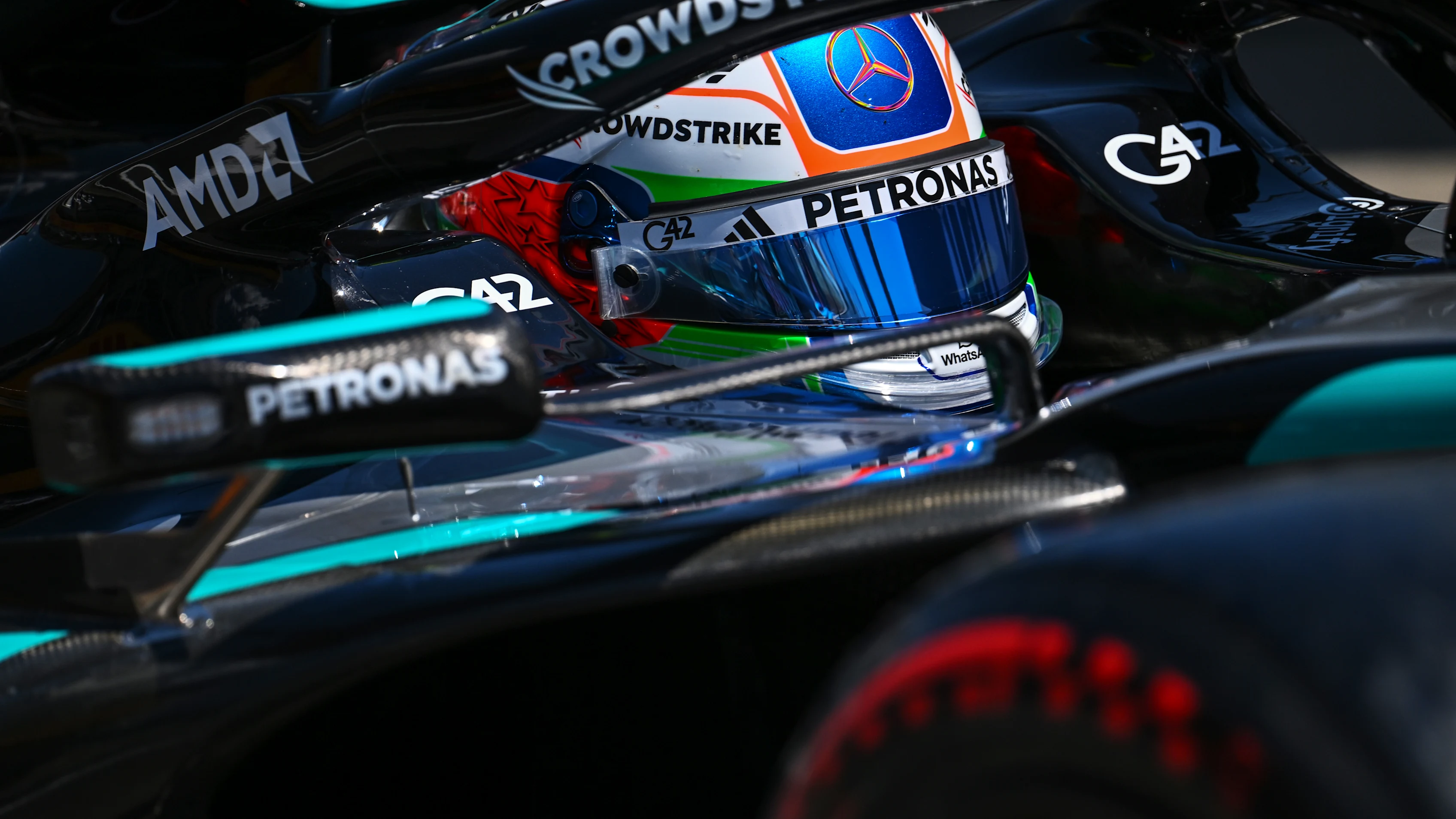 SPIELBERG, AUSTRIA - JUNE 26: Andrea Kimi Antonelli of Italy and Mercedes AMG Petronas F1 Team