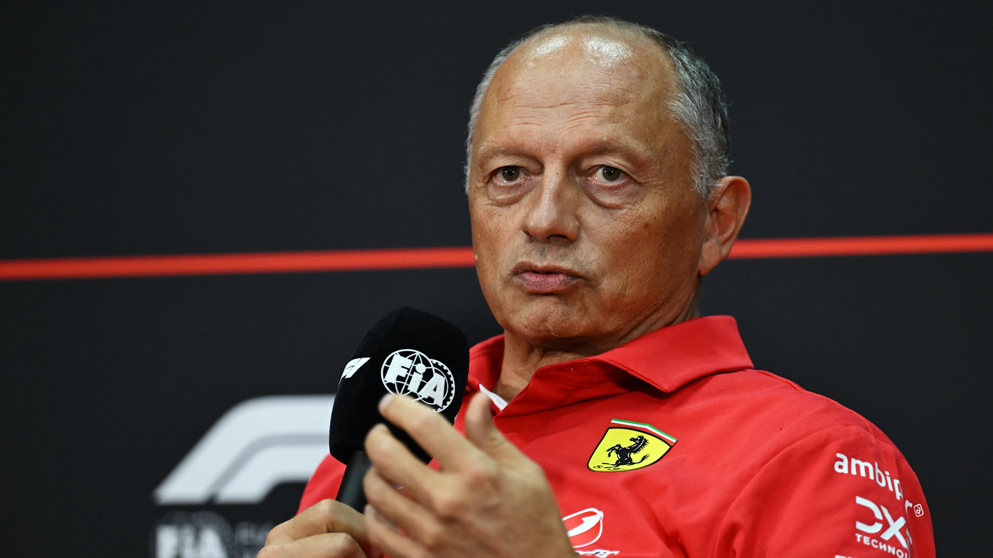 KUALA LUMPUR, MALAYSIA - OCTOBER 02: Frederic Vasseur, Team Principal of Scuderia Ferrari in the