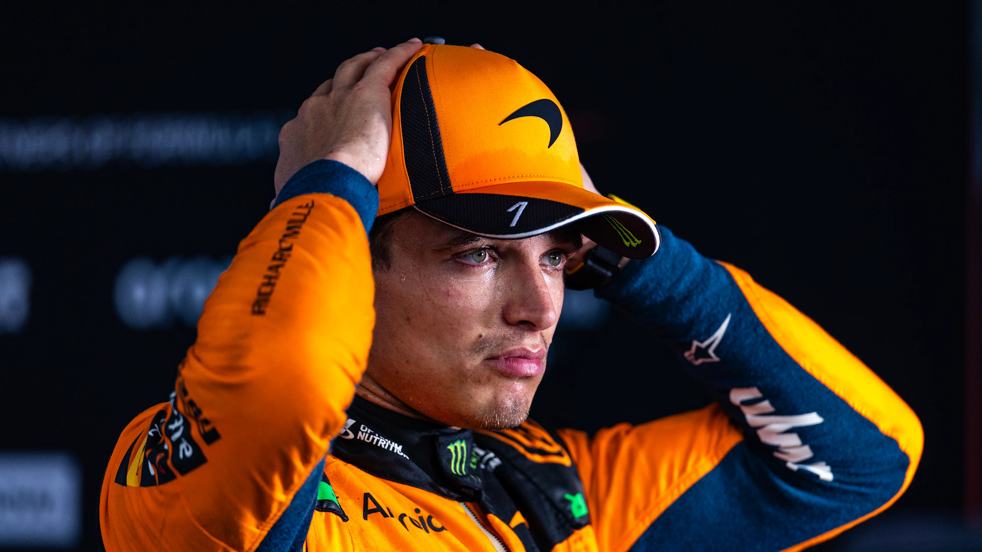 KUALA LUMPUR, MALAYSIA - OCTOBER 4: Lando Norris of Great Britain and McLaren Mastercard F1 Team