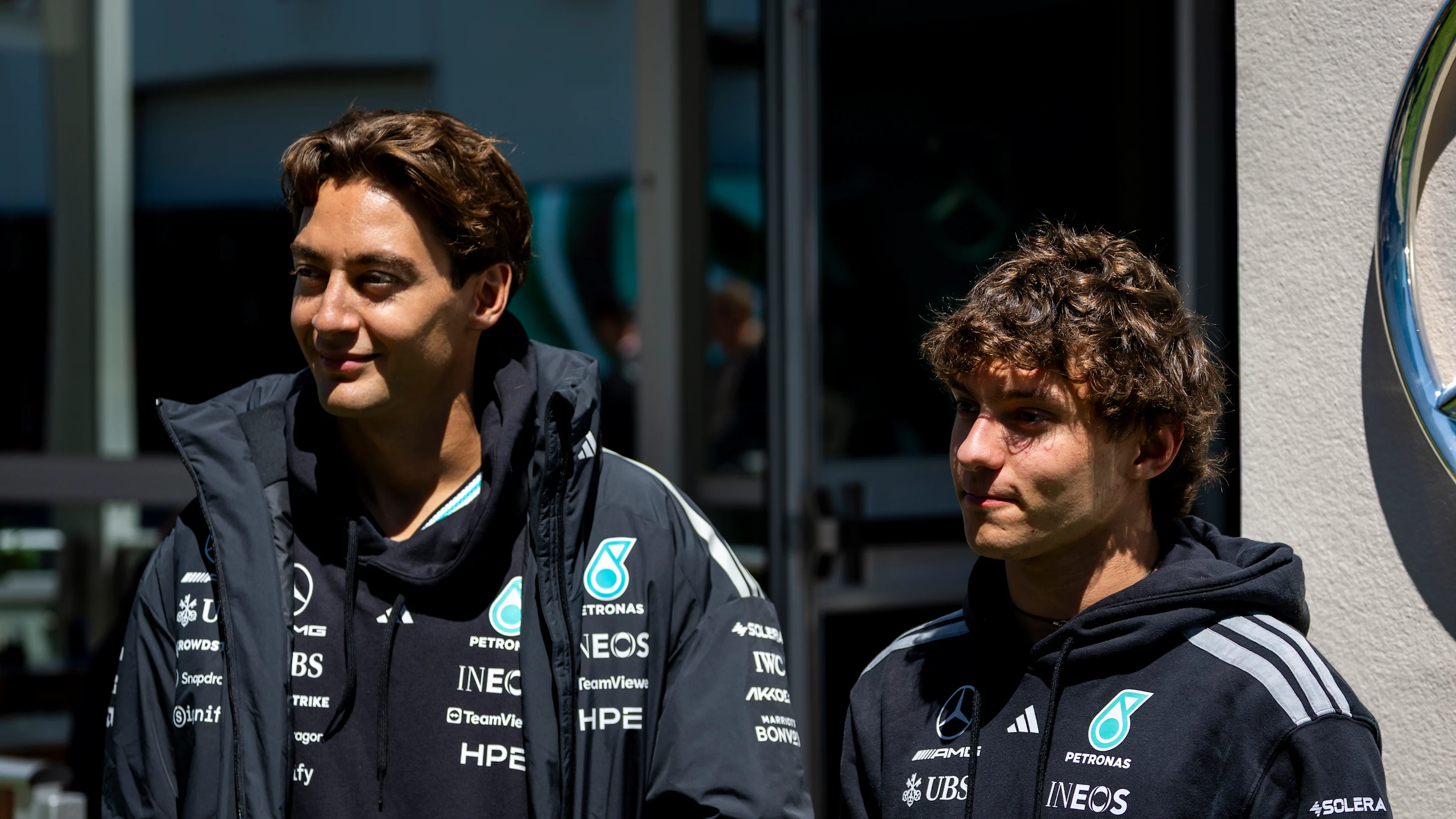 MONTREAL, QUEBEC - MAY 21: George Russell of Great Britain and Mercedes AMG Petronas F1 Team and