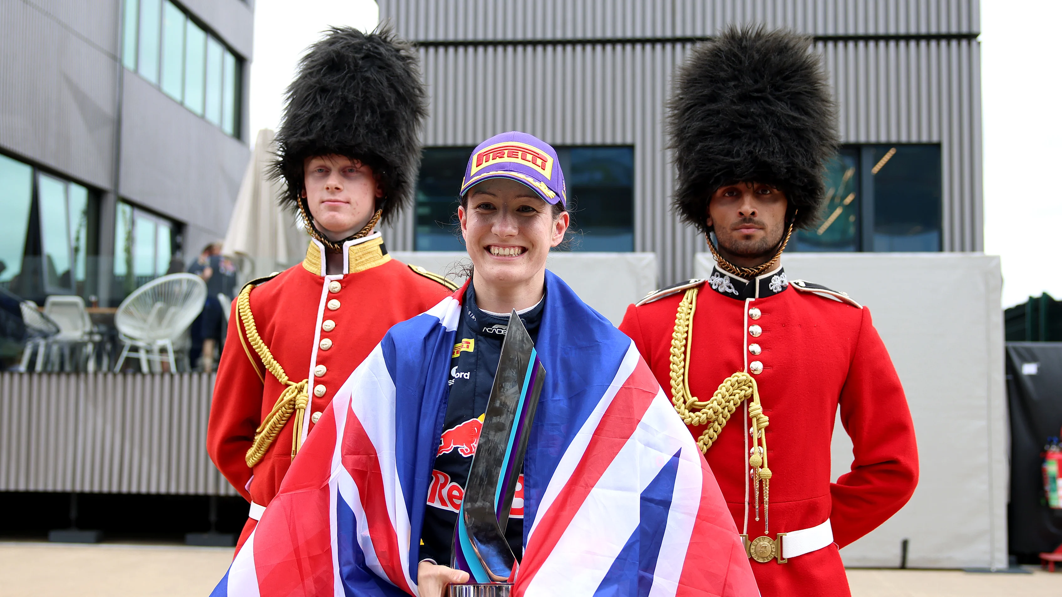 NORTHAMPTON, ENGLAND - JULY 05: Race winner Alisha Palmowski of Great Britain and Campos Racing