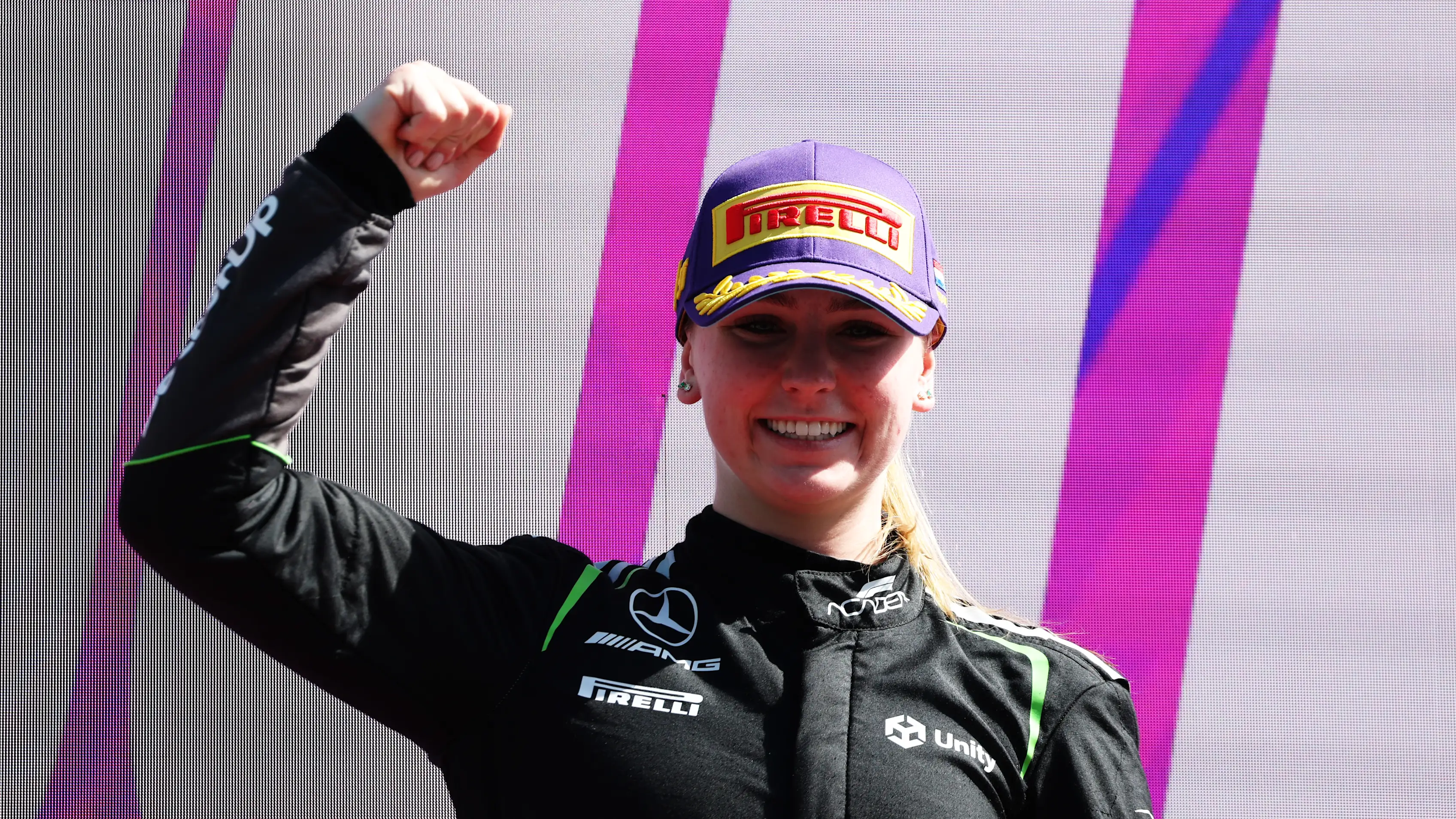 ZANDVOORT, NETHERLANDS - AUGUST 22: Race winner Payton Westcott of United States and PREMA Racing