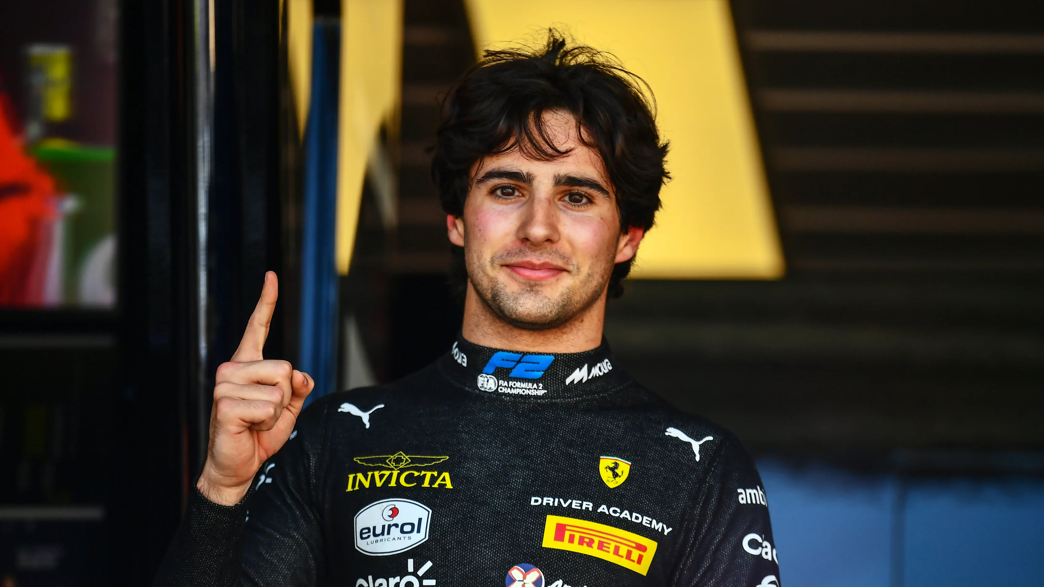 MONTE-CARLO, MONACO - JUNE 05: Provisional pole sitter Rafael Camara of Brazil and Invicta Racing