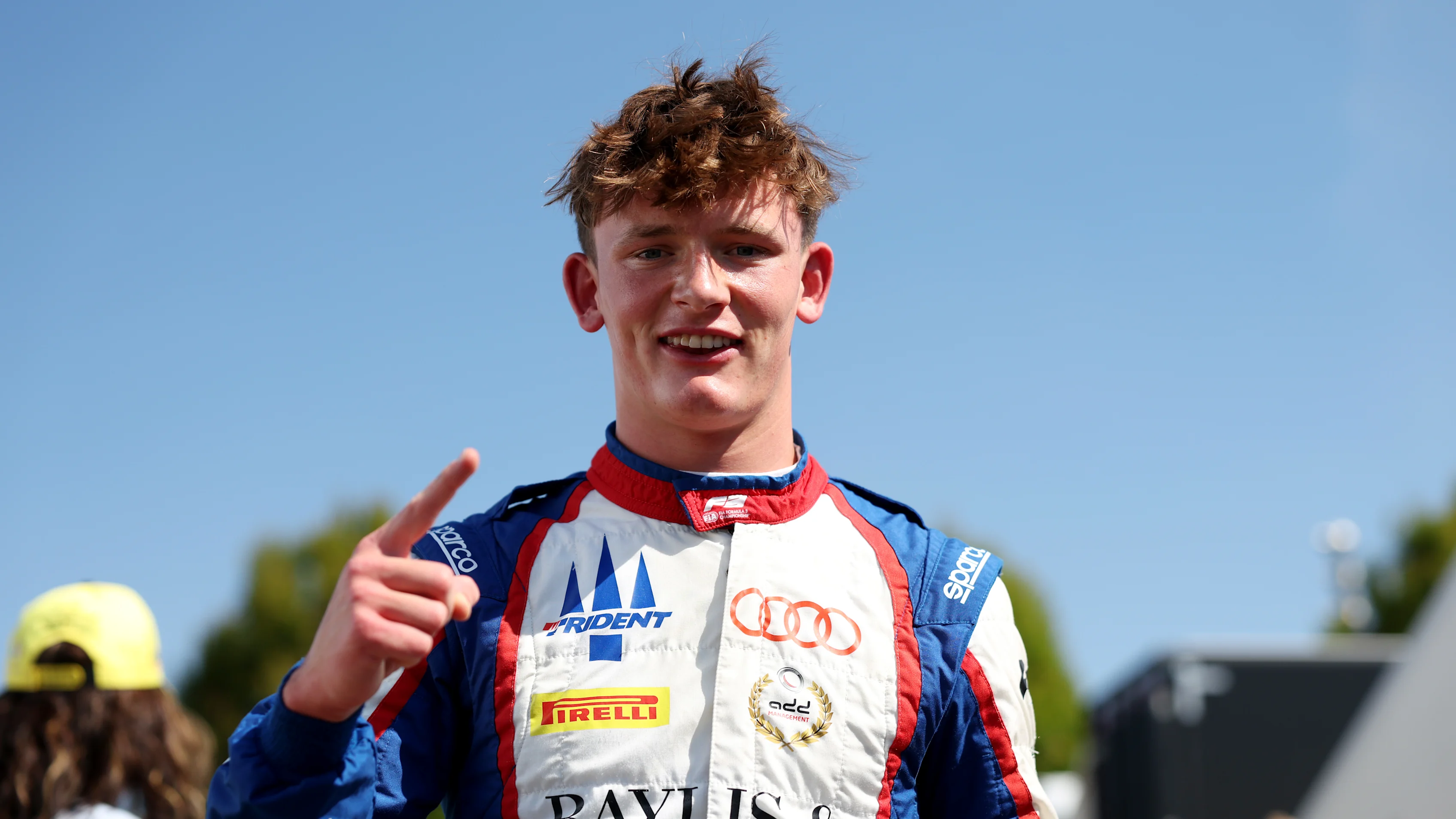 MONZA, ITALY - SEPTEMBER 04: Pole position qualifier Freddie Slater of Great Britain and TRIDENT