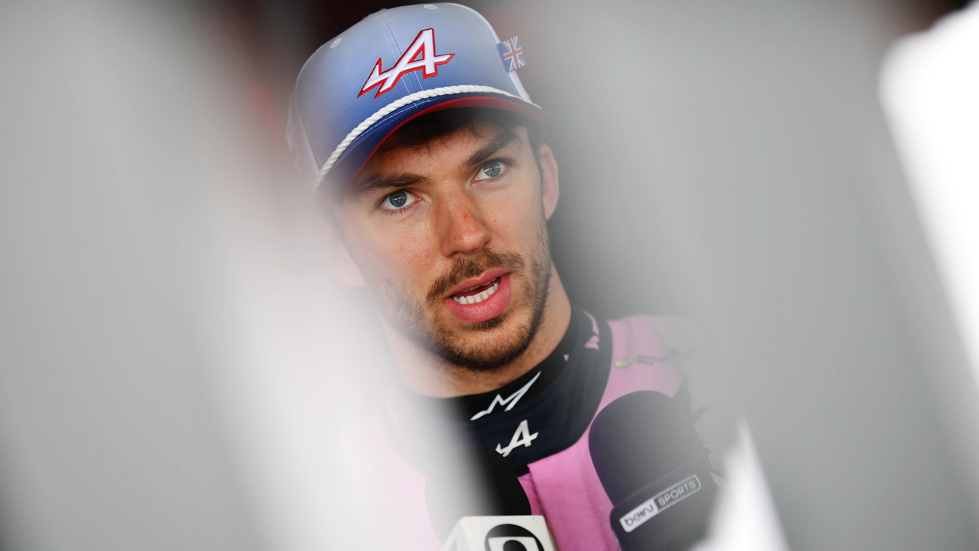 NORTHAMPTON, ENGLAND - JULY 04: Twelfth placed qualifier Pierre Gasly of France and Alpine F1 is