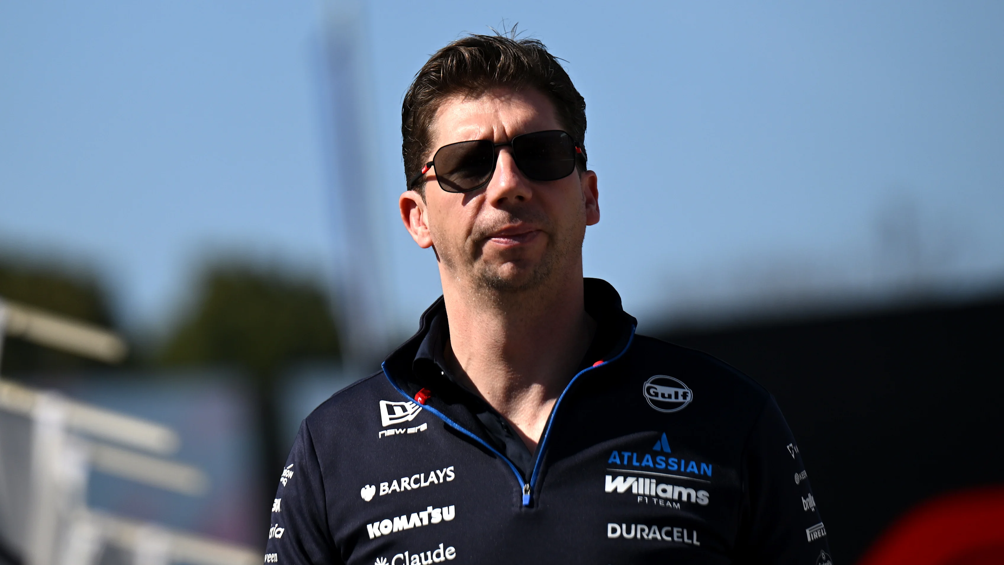 SUZUKA, JAPAN - MARCH 27: James Vowles, Team Principal of Williams arrives in the Paddock prior to