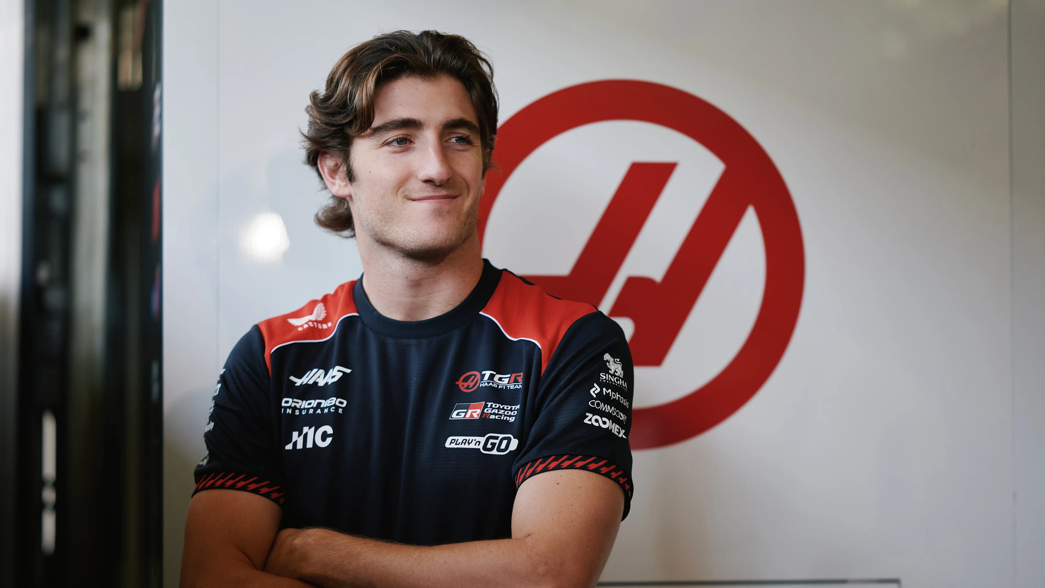 BAHRAIN, BAHRAIN - FEBRUARY 12: Jack Doohan of Australia and Haas F1 poses for a photo during day