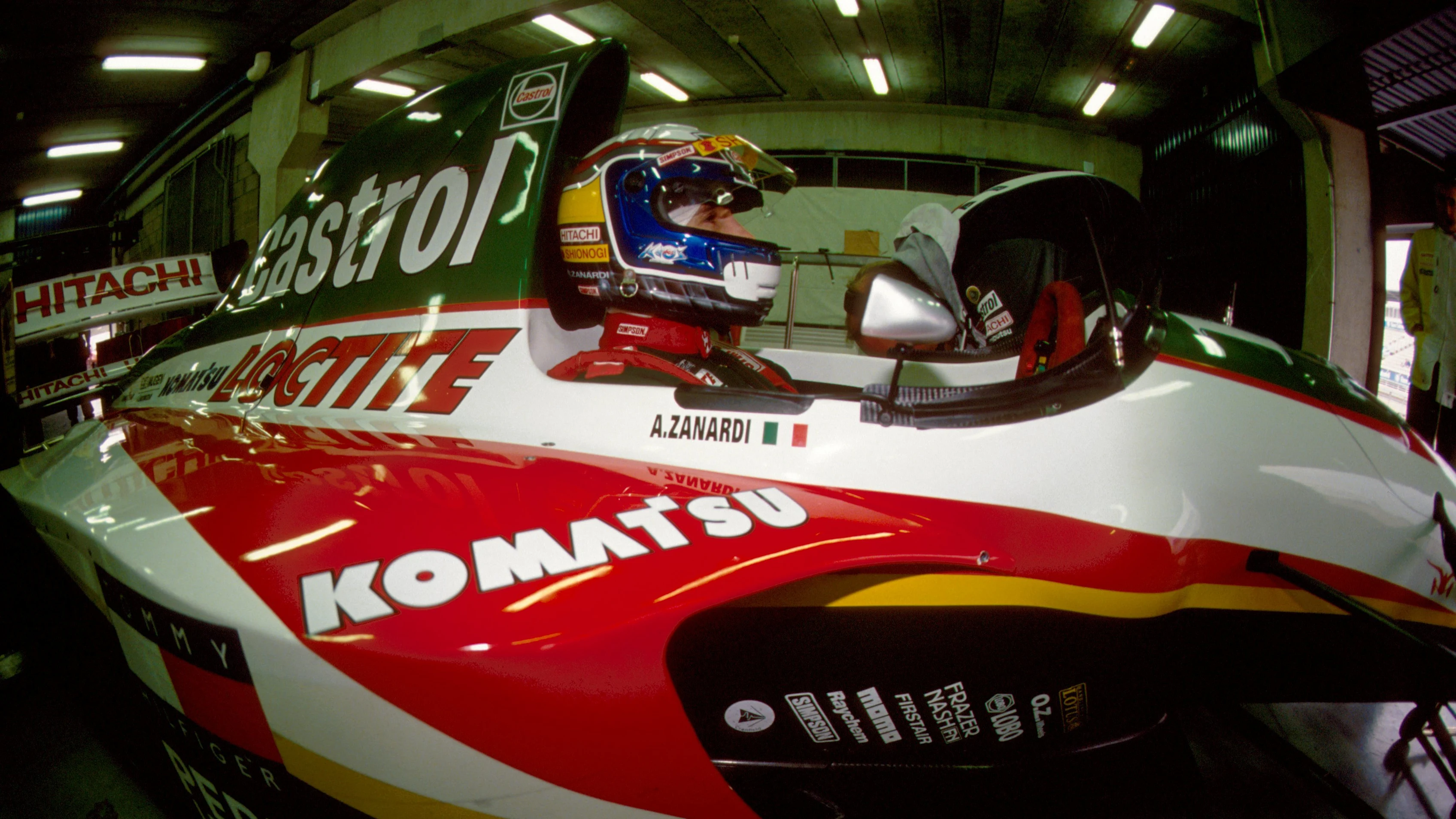 Alessandro Zanardi (ITA) Lotus 107C Mugen-Honda. Formula One Testing, Barcelona, Spain, 13-15
