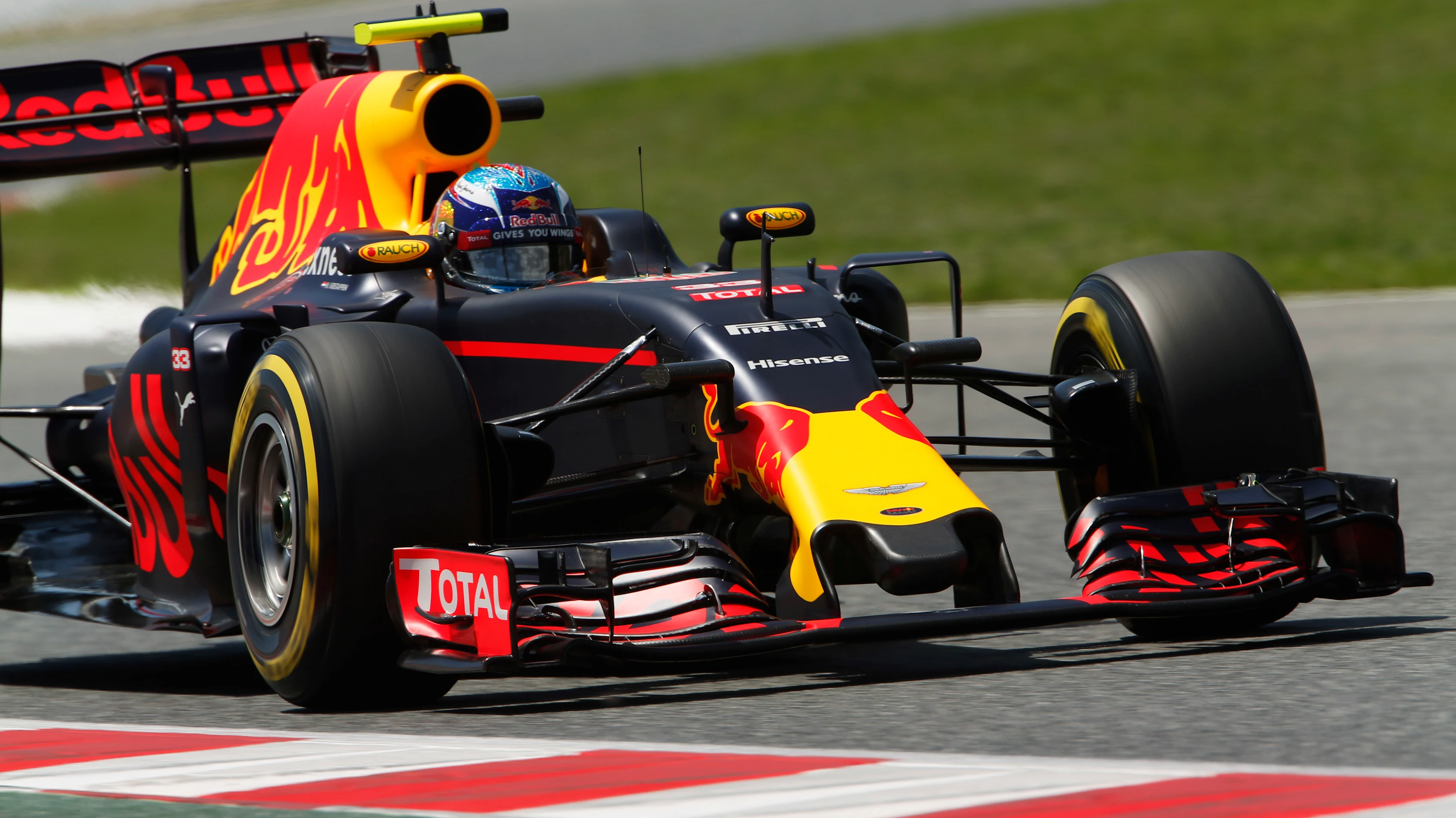 Circuit de Catalunya, Barcelona, Spain. Saturday 14 May 2016. Max Verstappen, Red Bull Racing RB12