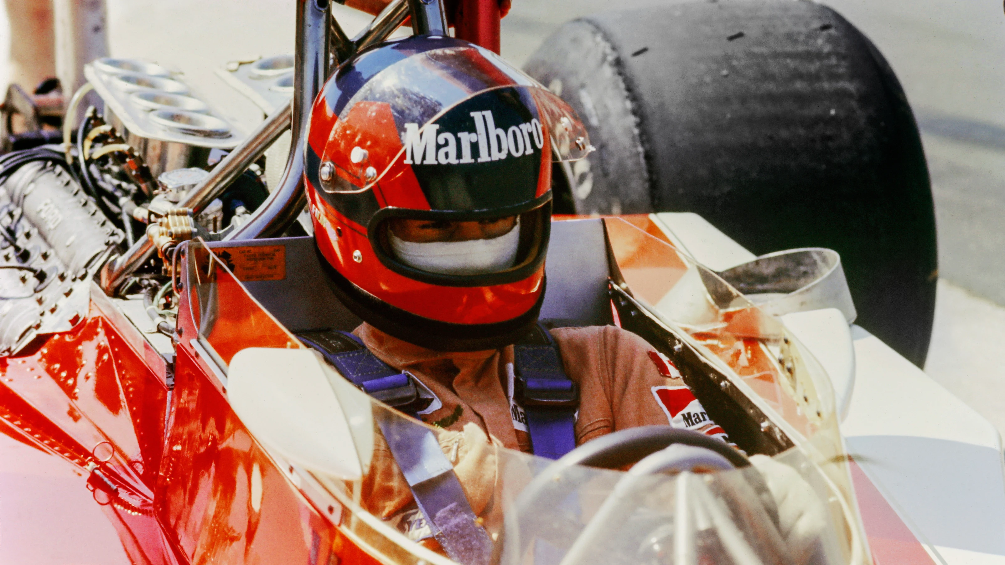 1977 British Grand Prix. Silverstone, England. 14-16 July 1977. Gilles Villeneuve, McLaren M23